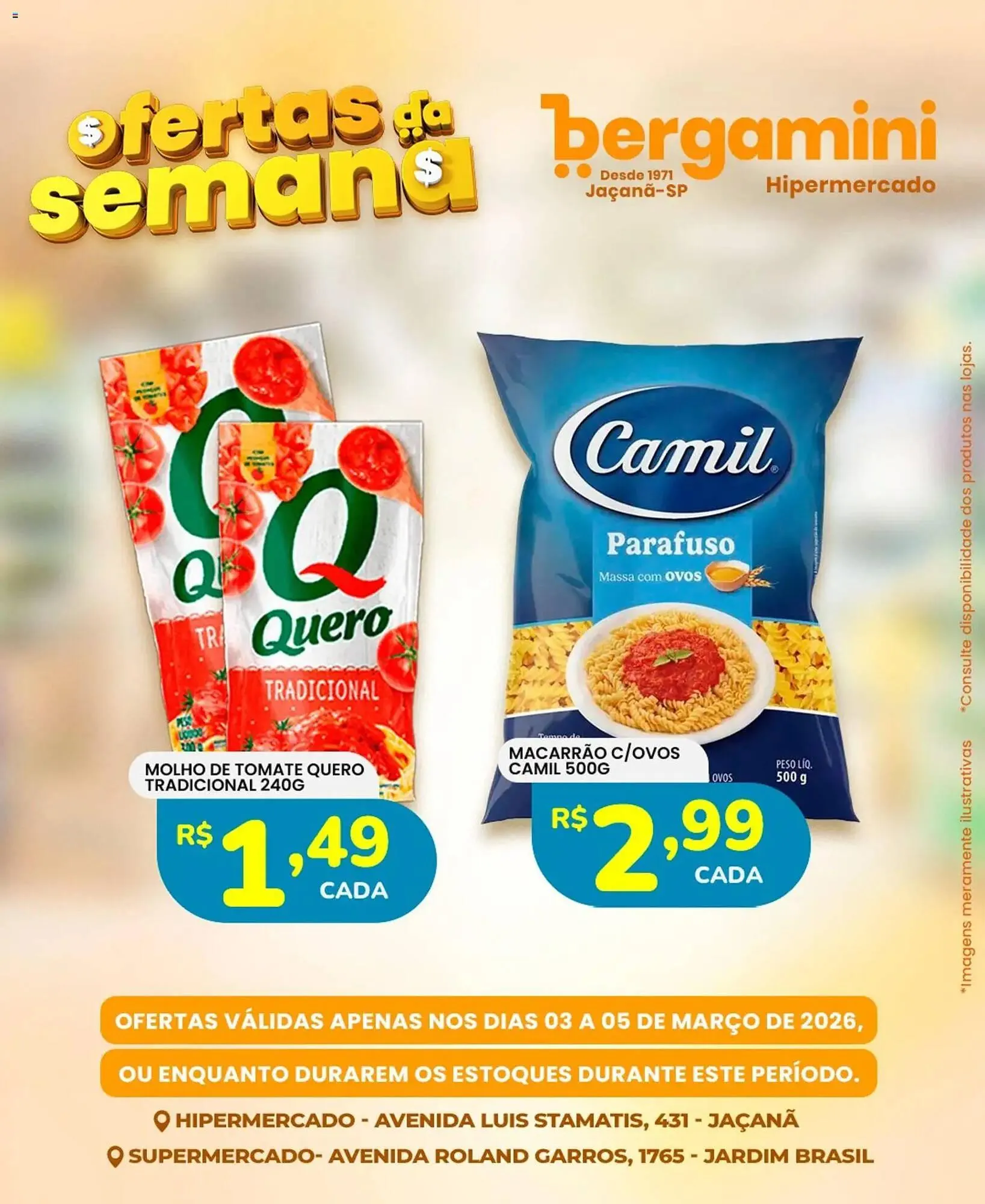 Encarte de Catálogo Supermercado Bergamini 3 de março até 5 de março 2026 - Pagina 14
