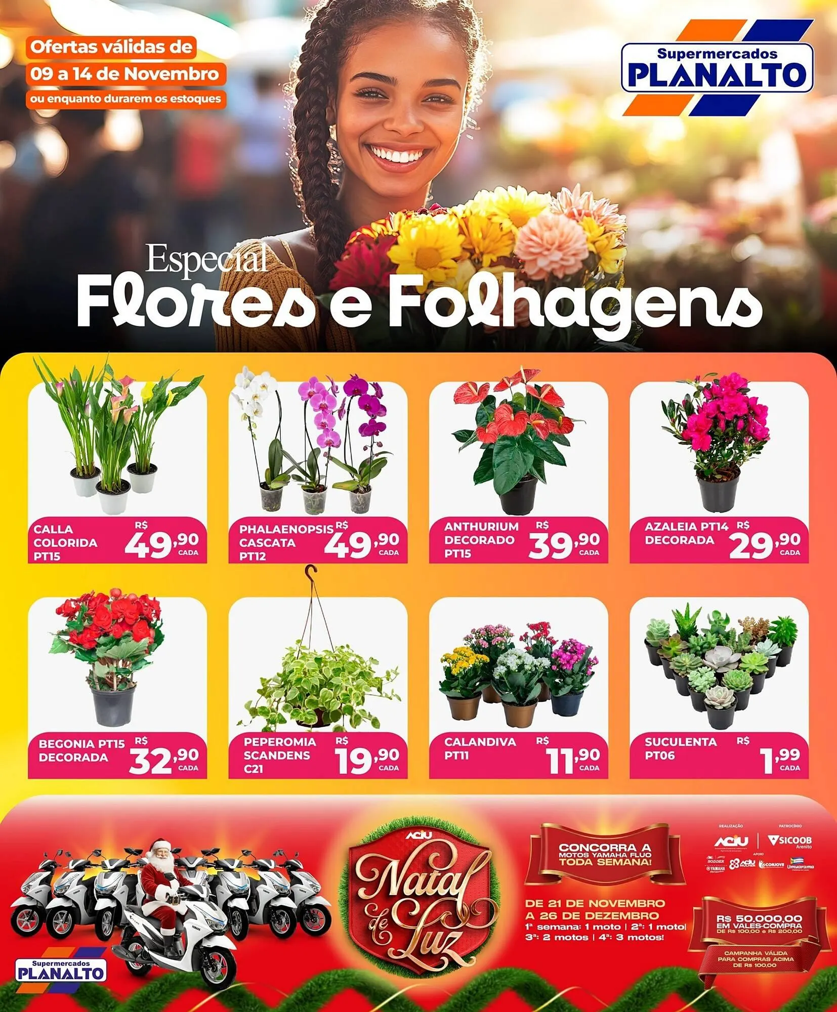 Encarte de Catálogo Supermercados Planalto 9 de dezembro até 14 de dezembro 2025 - Pagina 1