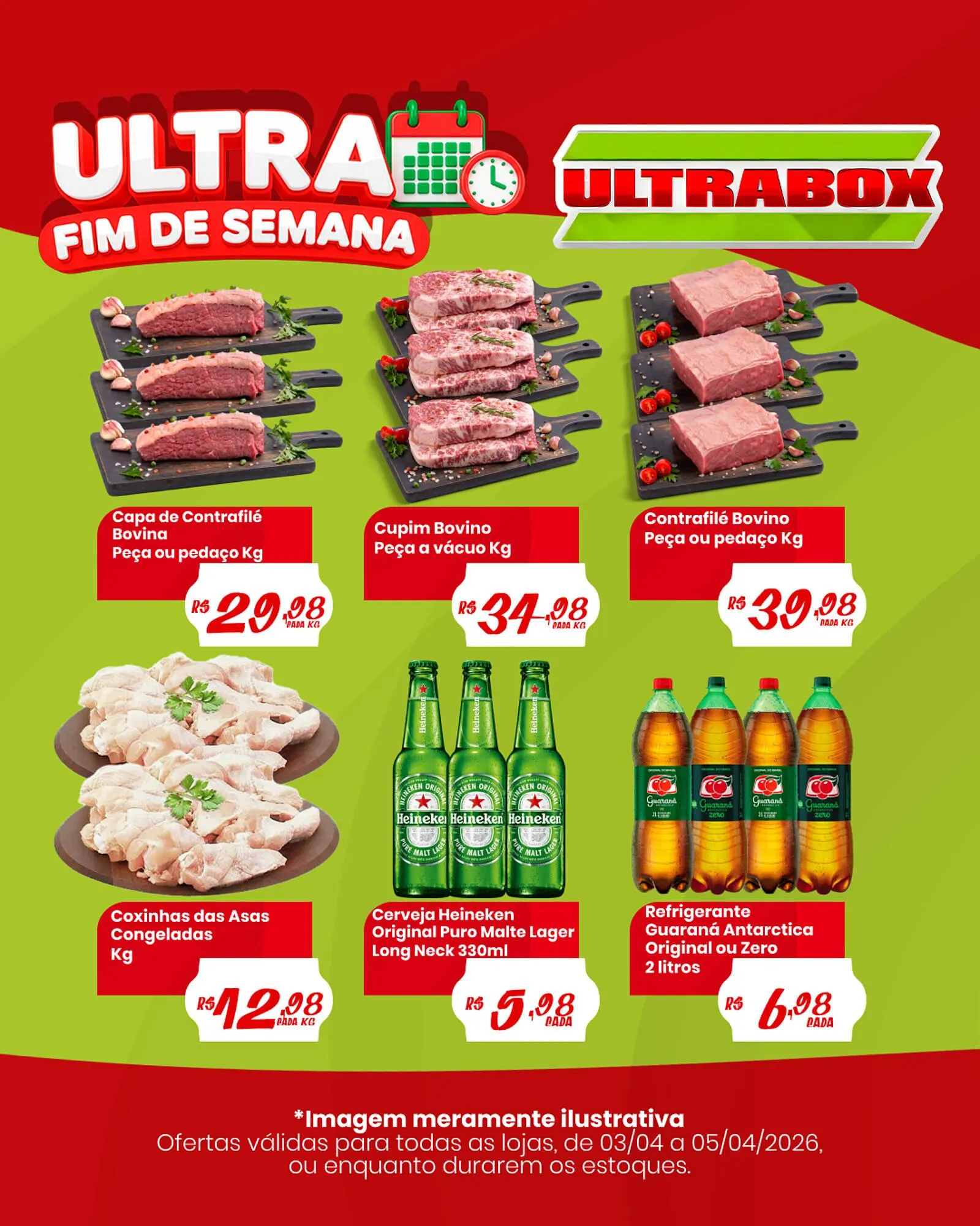 Encarte de Panfleto Ultrabox 3 de abril até 5 de abril 2026 - Pagina 1