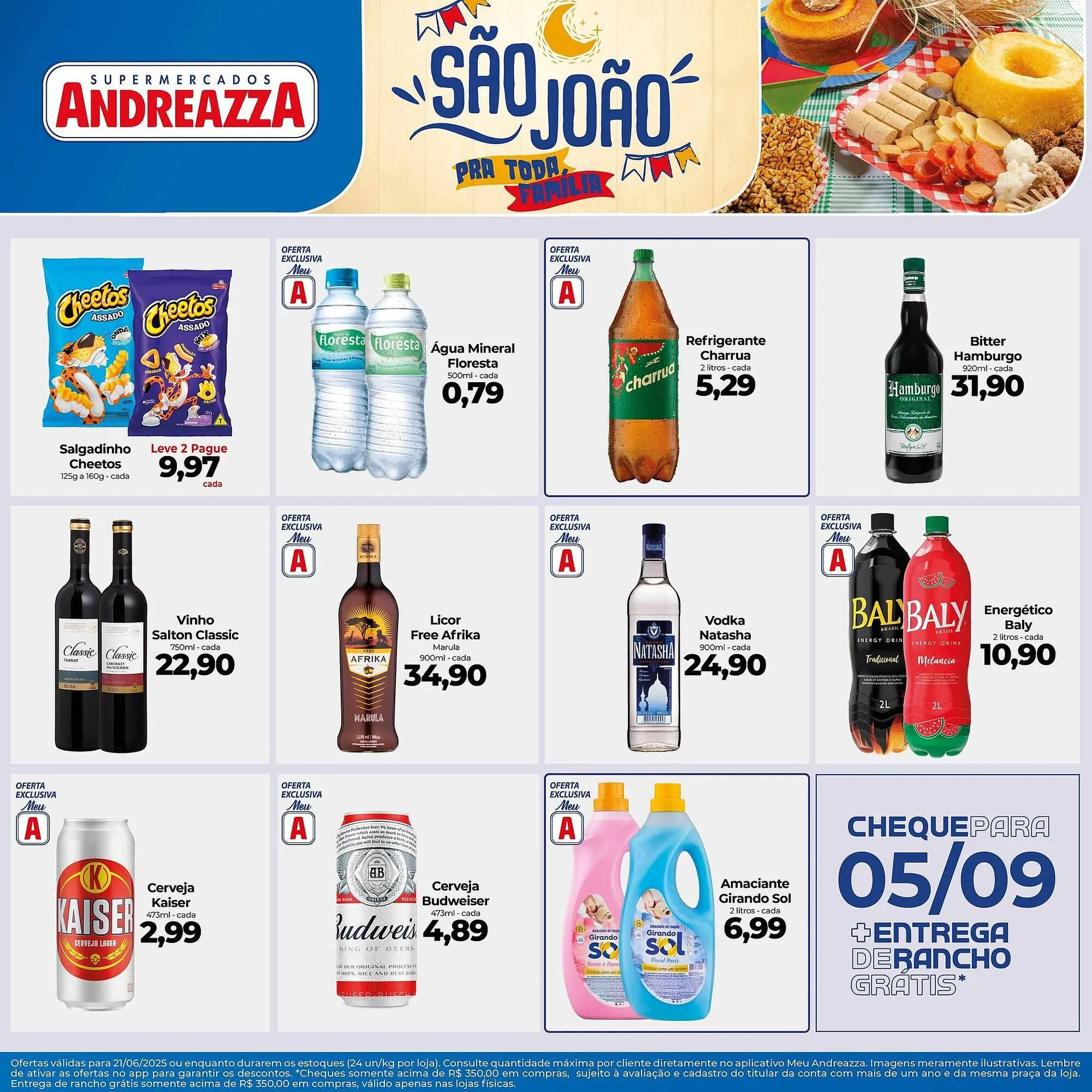 Encarte de Catálogo Supermercados Andreazza 21 de junho até 21 de junho 2025 - Pagina 4