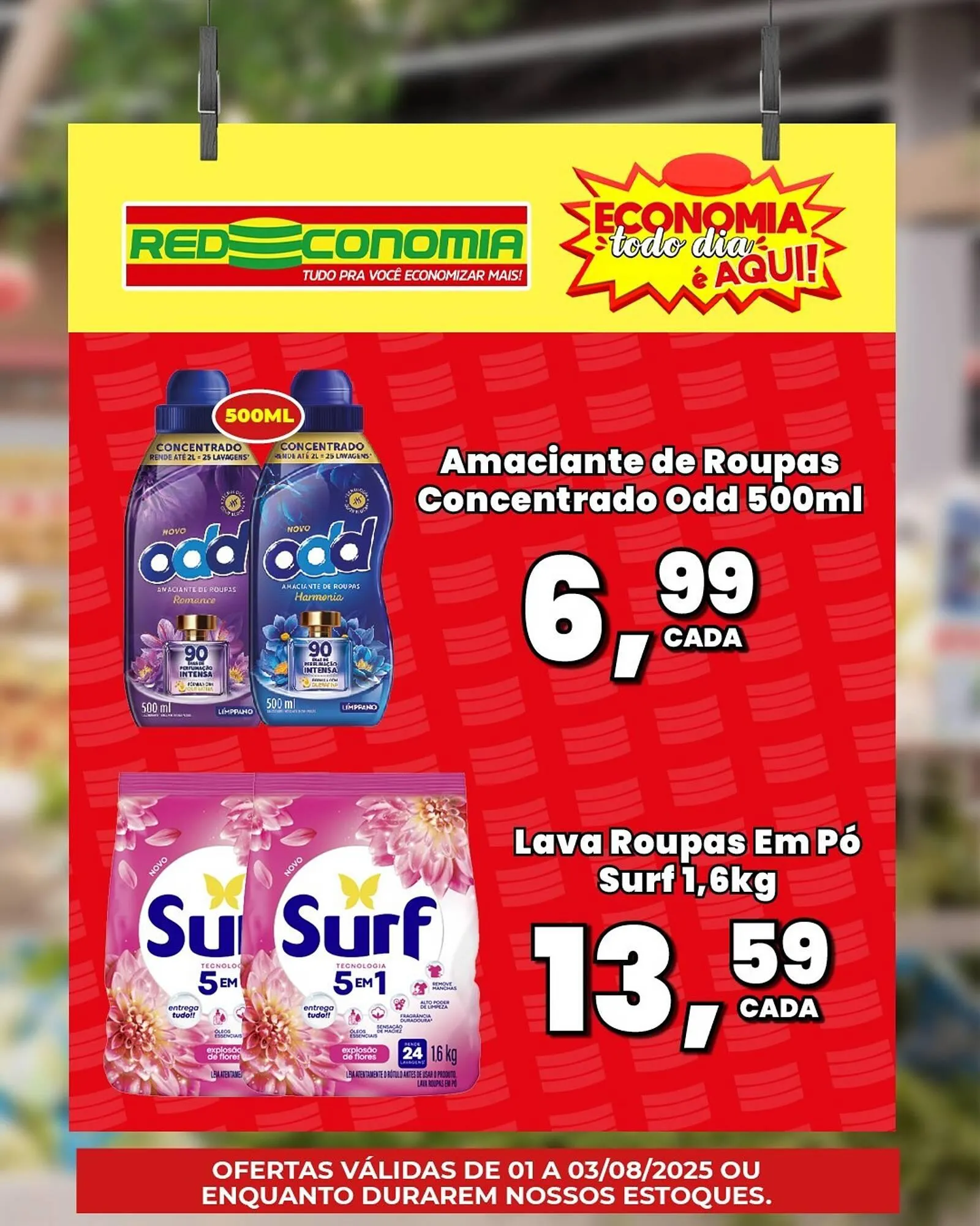 Encarte de Catálogo Rede Economia 31 de julho até 3 de agosto 2025 - Pagina 1