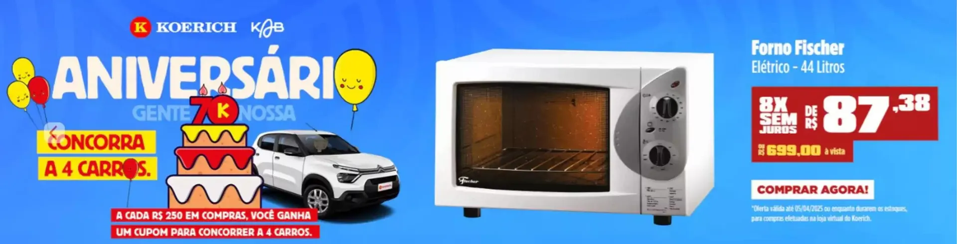 Encarte de Ofertas Lojas Koerich 4 de abril até 4 de maio 2025 - Pagina 7