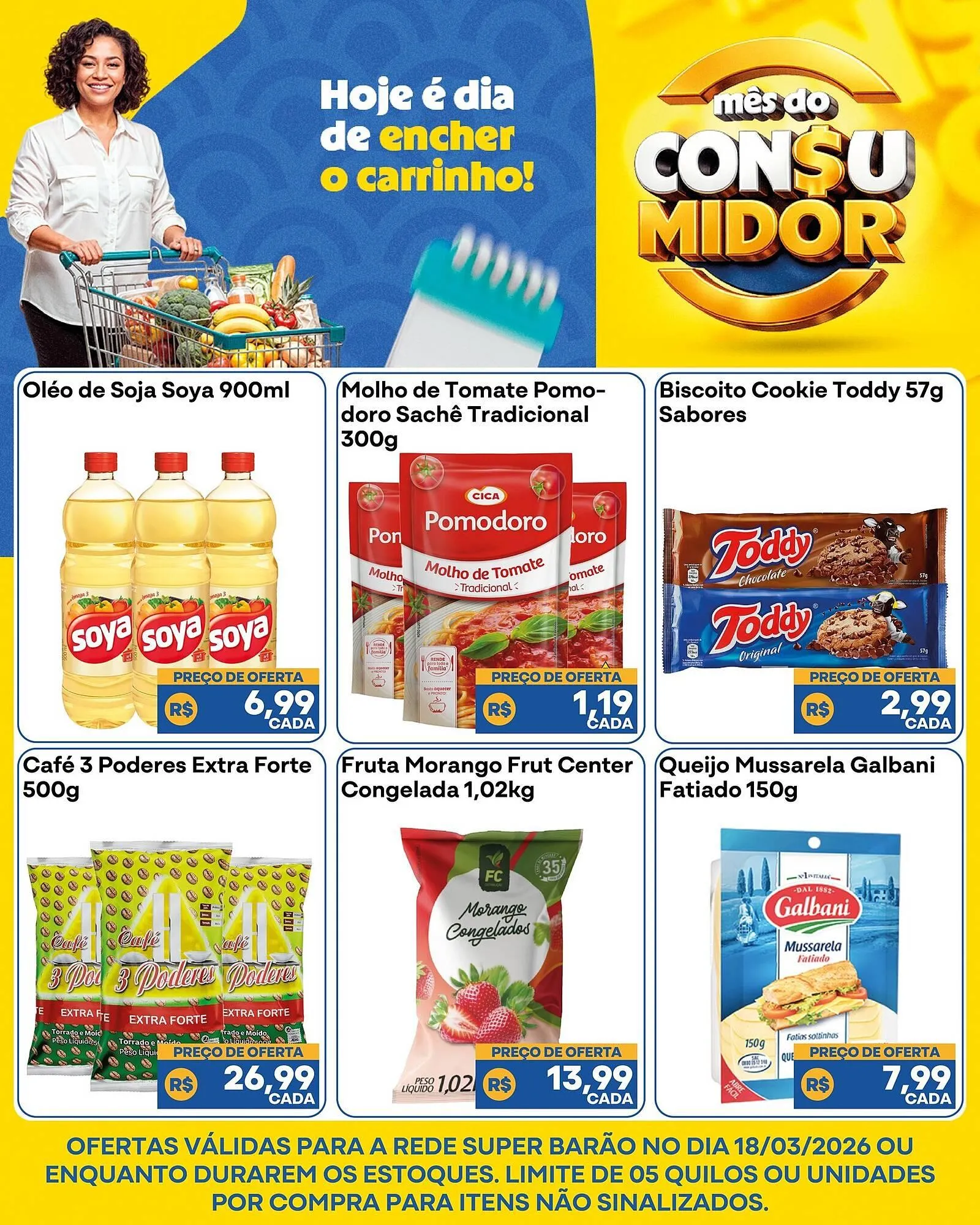 Encarte de Catálogo Super Barão 18 de março até 18 de março 2026 - Pagina 1