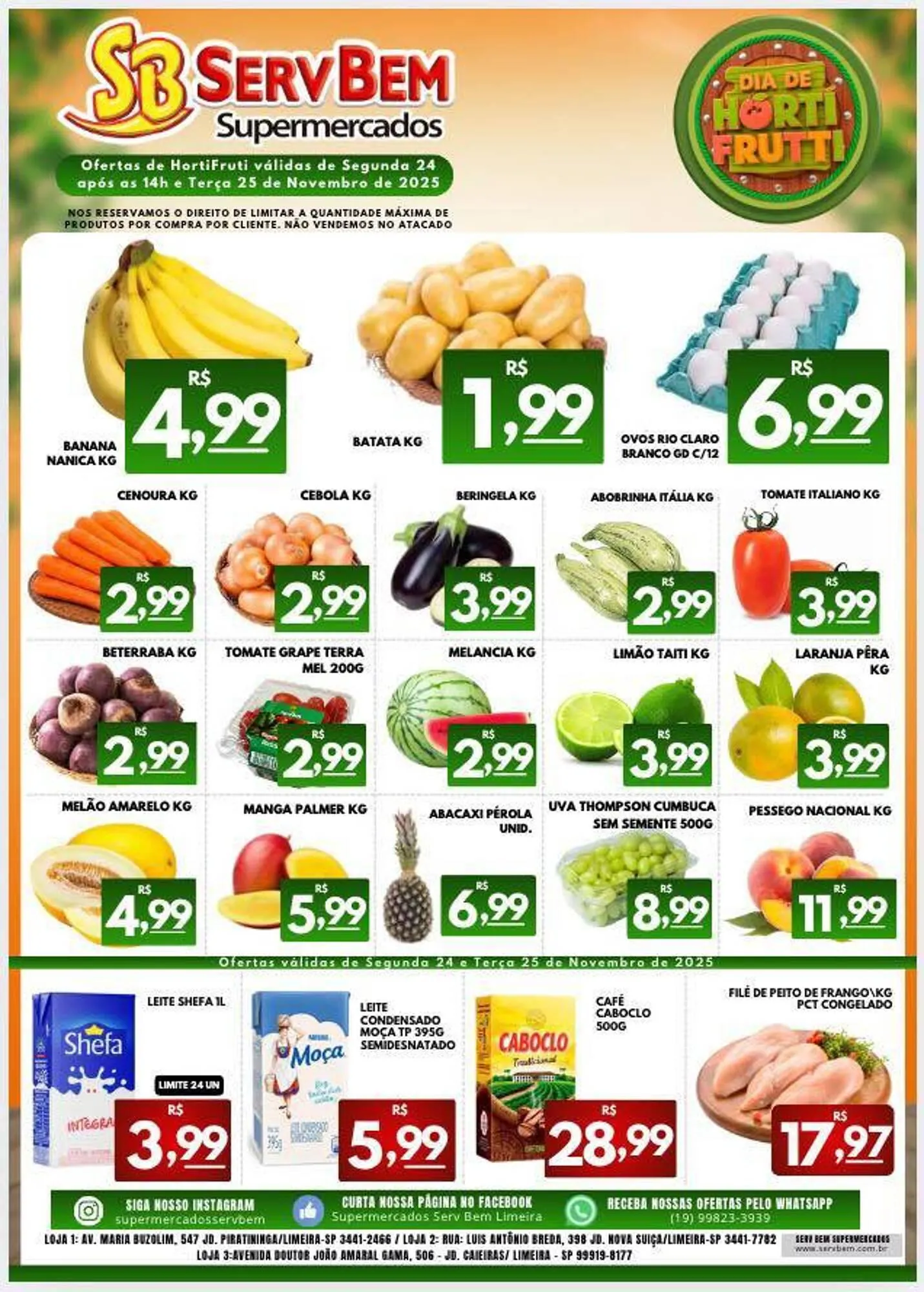 Encarte de Catálogo ServBem 24 de novembro até 25 de novembro 2025 - Pagina 1