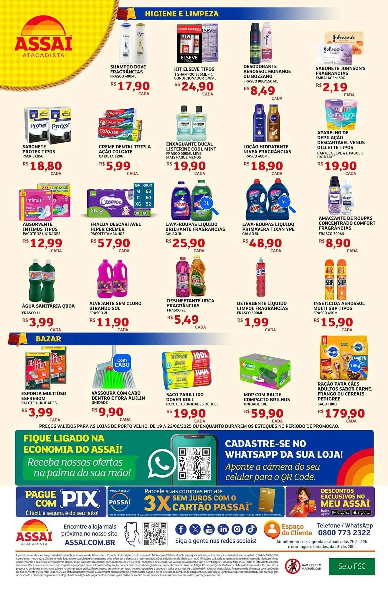 Encarte de Catálogo Assaí Atacadista 20 de junho até 22 de junho 2025 - Pagina 4