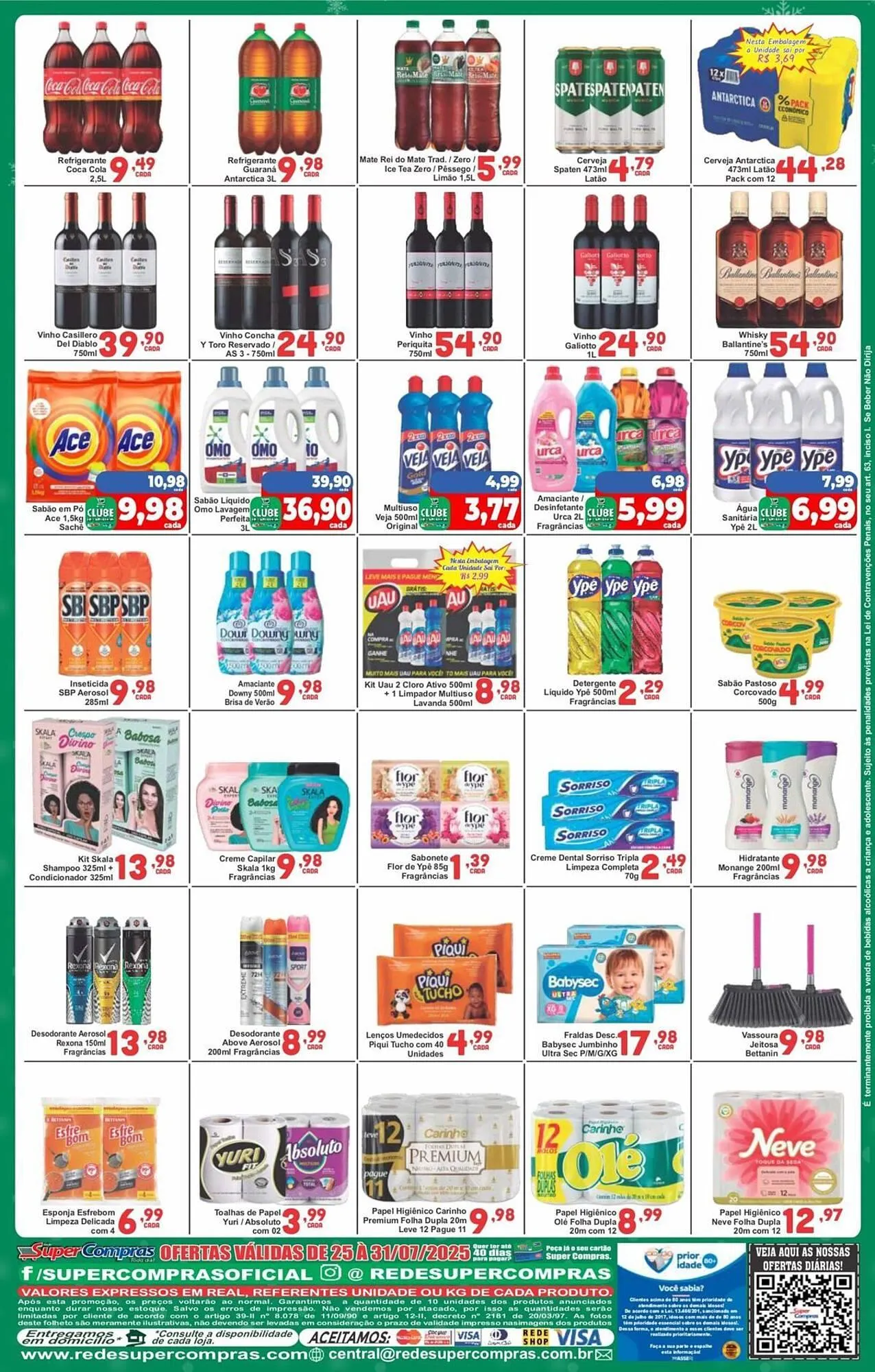Encarte de Catálogo Rede Super Compras 25 de julho até 31 de julho 2025 - Pagina 4
