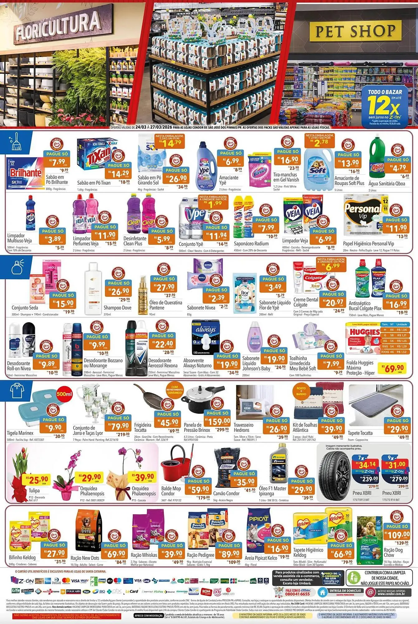 Encarte de Catálogo Supermercados Condor 24 de março até 27 de março 2026 - Pagina 4
