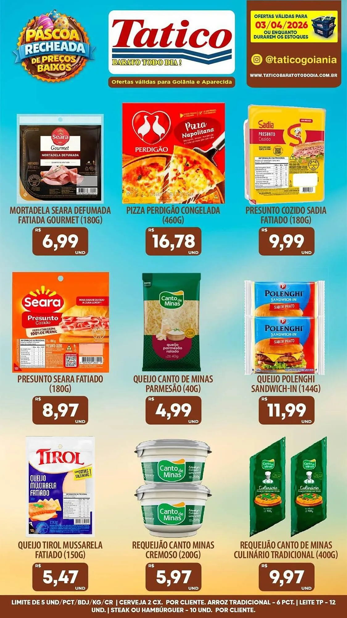 Encarte de Tabloide Tatico 3 de abril até 3 de abril 2026 - Pagina 18