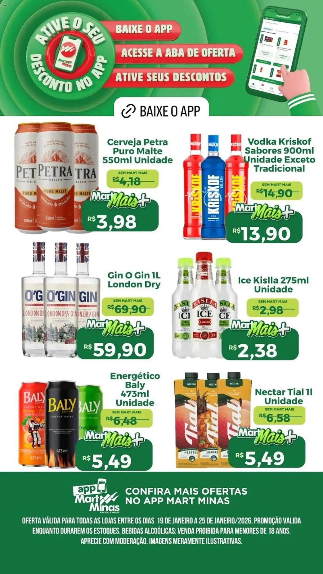 Encarte de Folheto Mart Minas 19 de janeiro até 25 de janeiro 2026 - Pagina 3