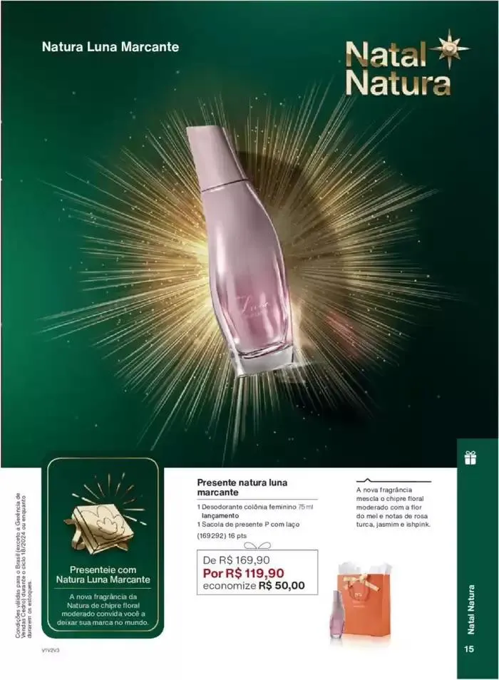 Encarte de Revista Natura Ciclo 18 11 de novembro até 31 de dezembro 2024 - Pagina 56