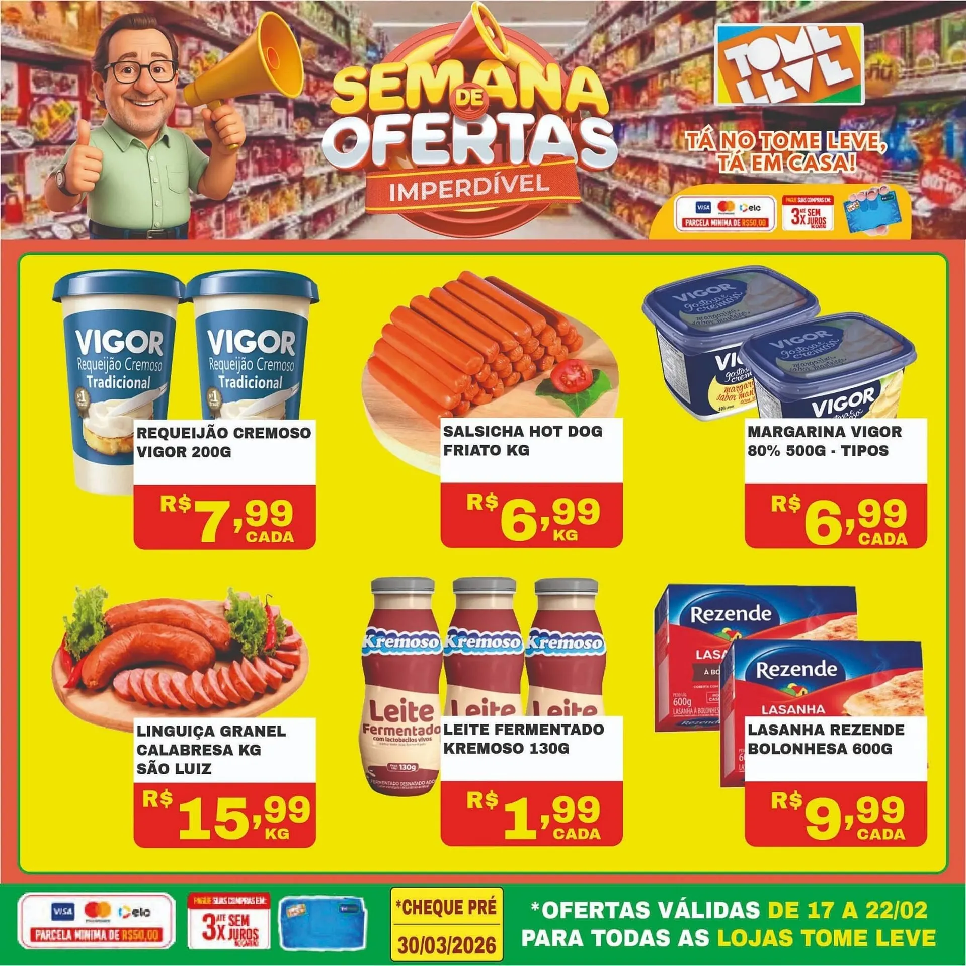 Encarte de Catálogo Tome Leve 17 de fevereiro até 22 de fevereiro 2026 - Pagina 2
