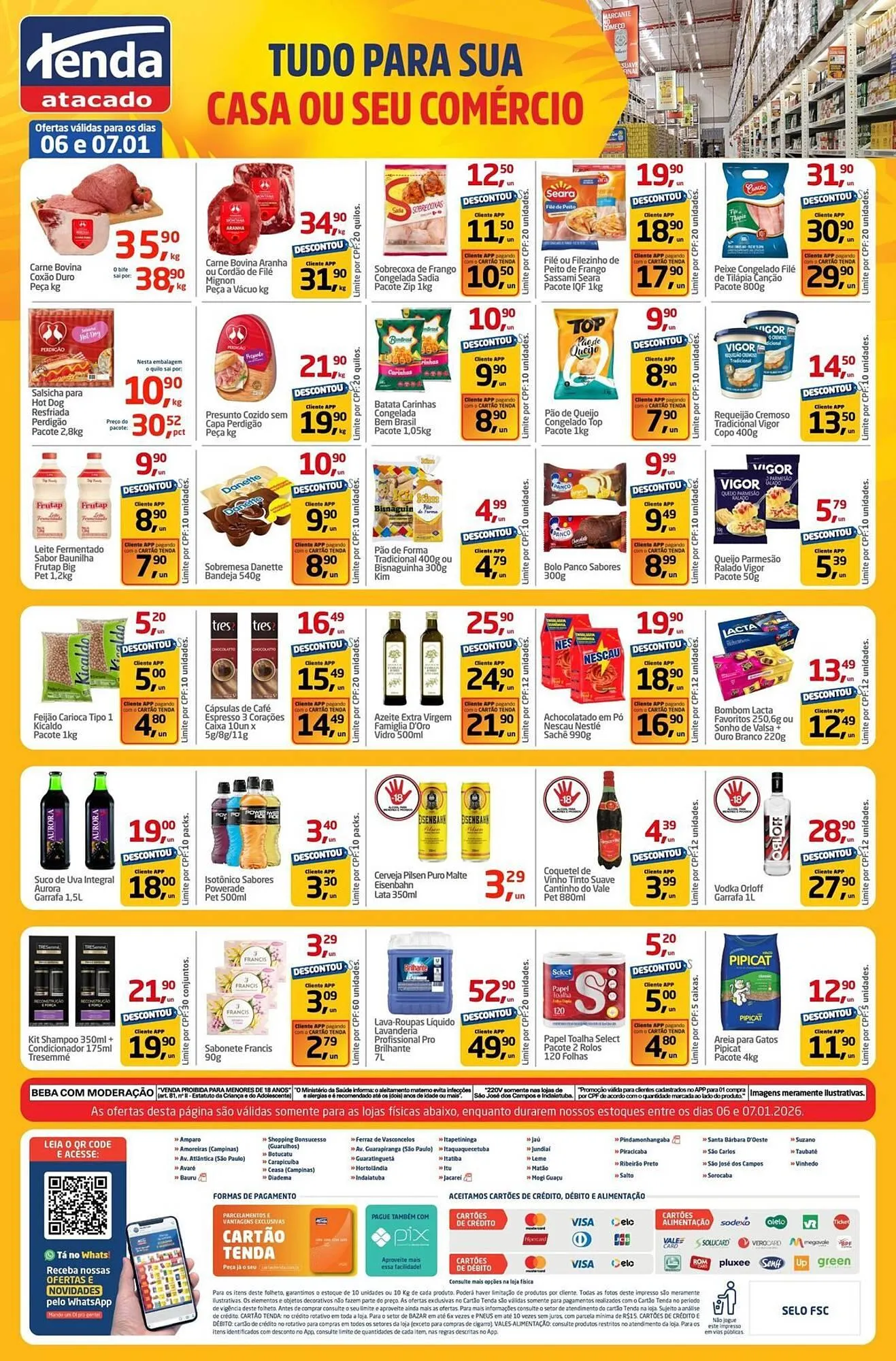 Encarte de Folheto Tenda Atacado 6 de janeiro até 7 de janeiro 2026 - Pagina 2