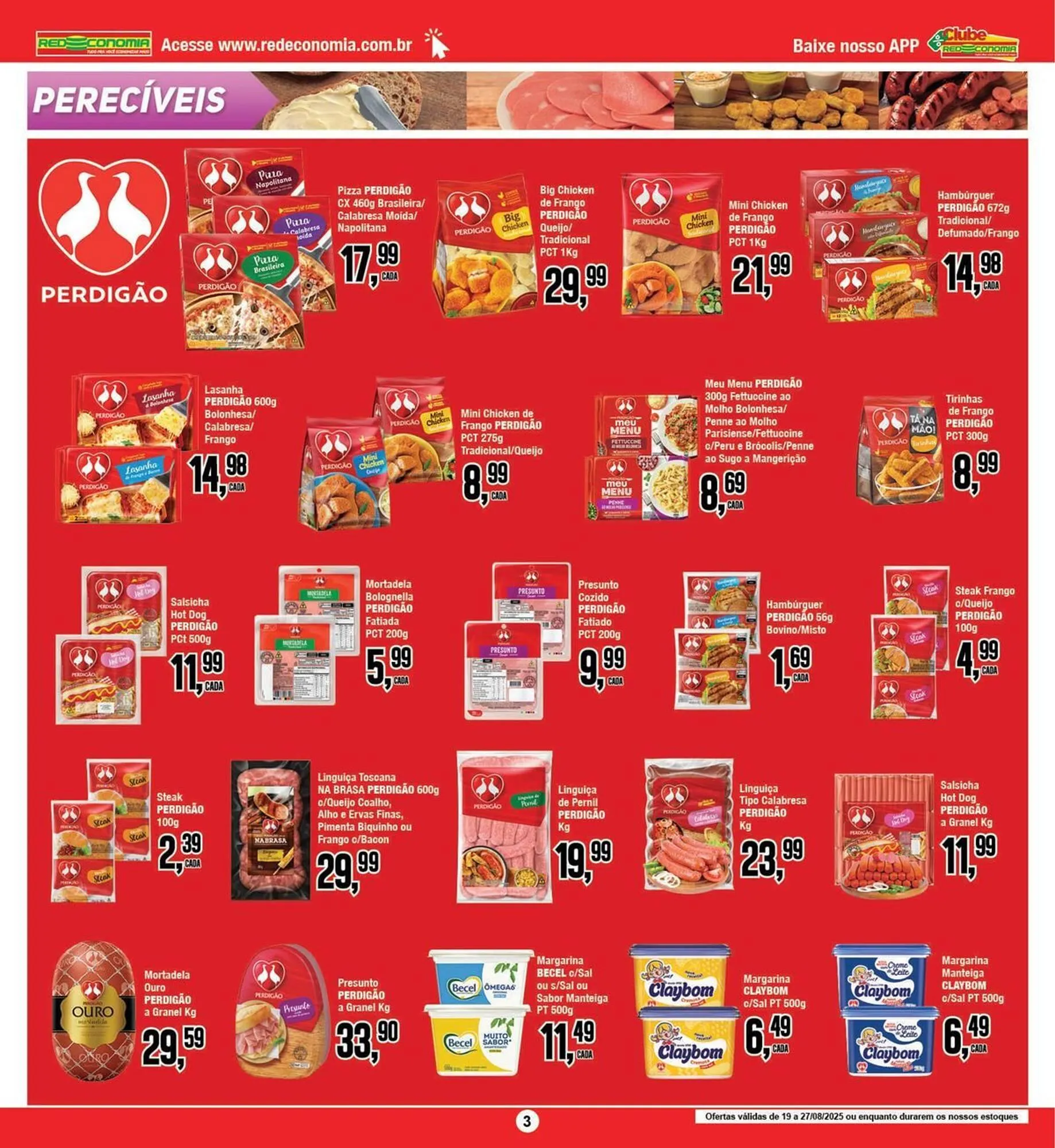 Encarte de Catálogo Rede Economia 20 de agosto até 27 de agosto 2025 - Pagina 3