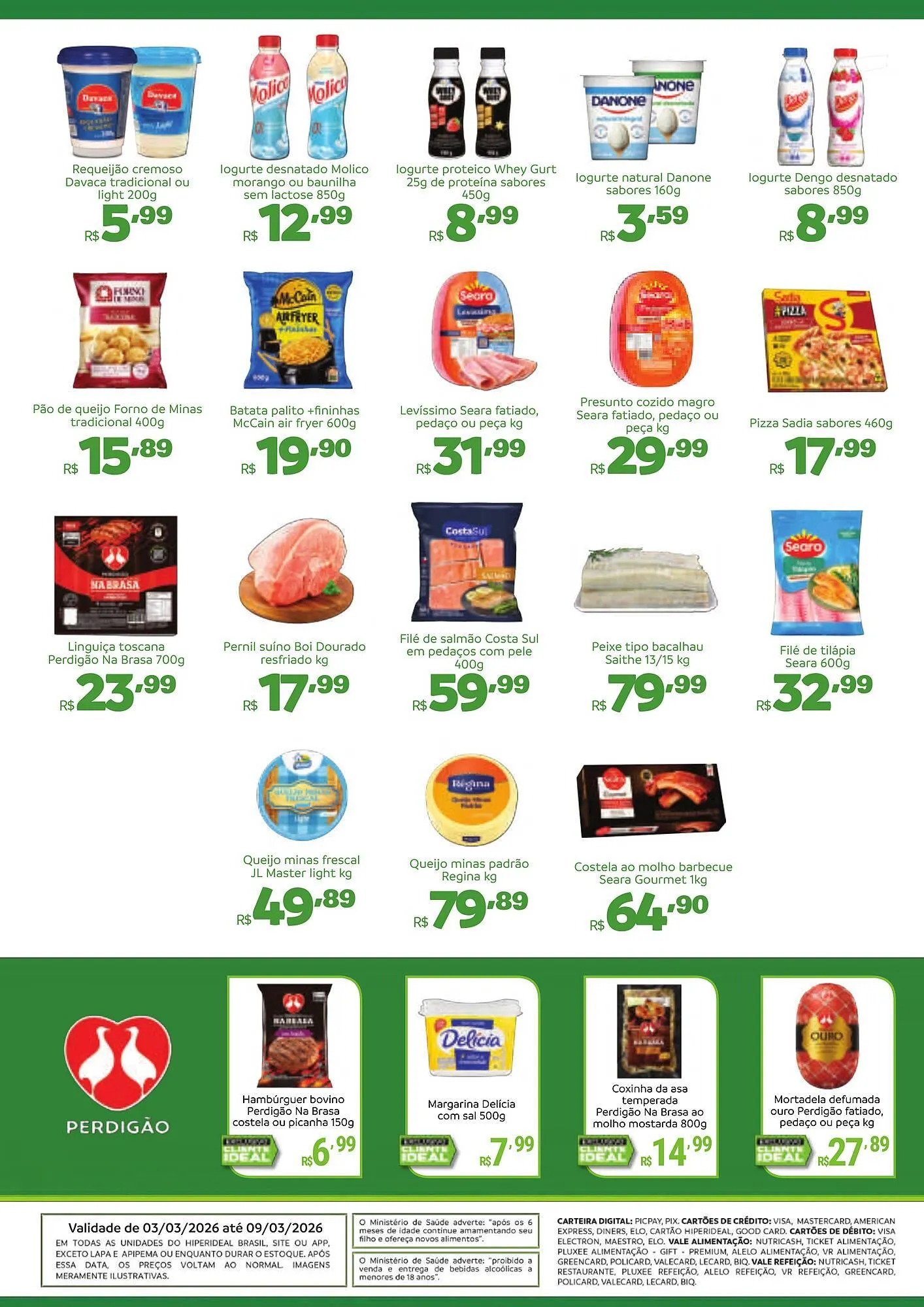 Encarte de Catálogo Hiperideal Supermercados 3 de março até 9 de março 2026 - Pagina 2