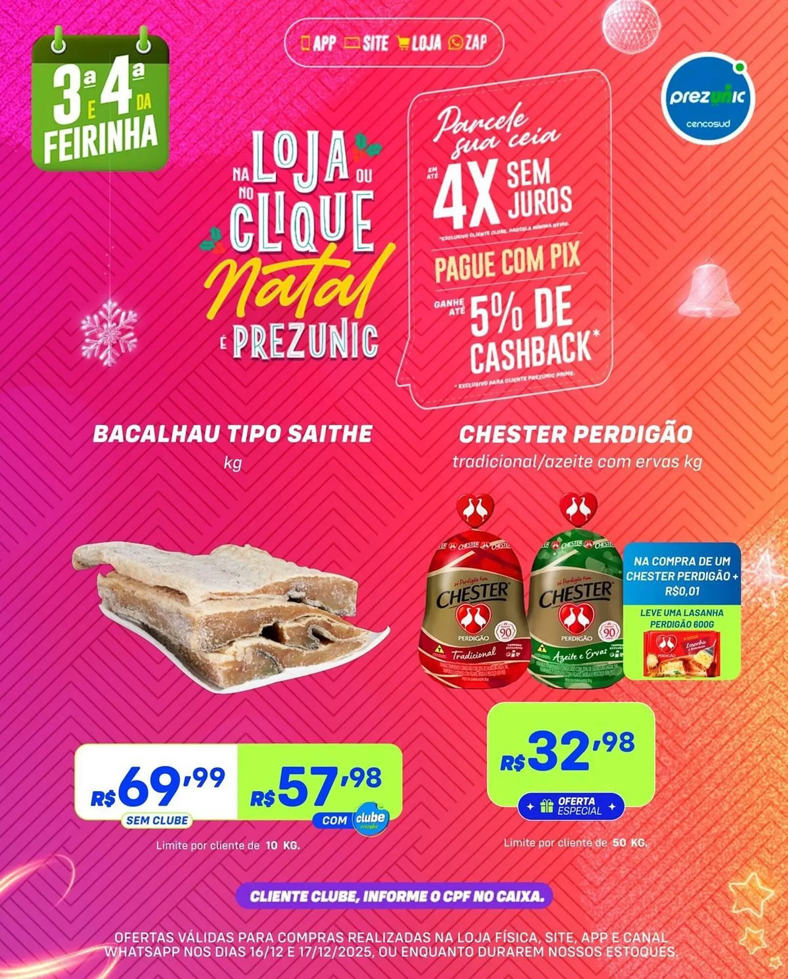 Encarte de Encarte Prezunic 16 de dezembro até 17 de dezembro 2025 - Pagina 3