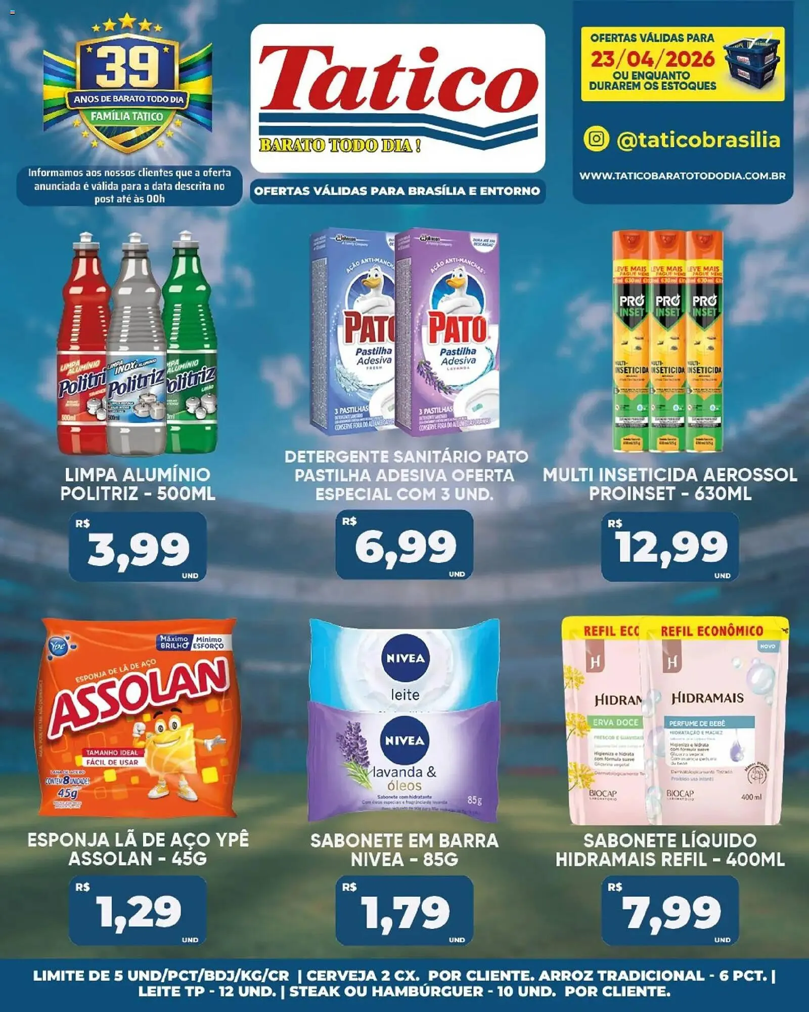 Encarte de Tabloide Tatico 24 de abril até 24 de abril 2026 - Pagina 48