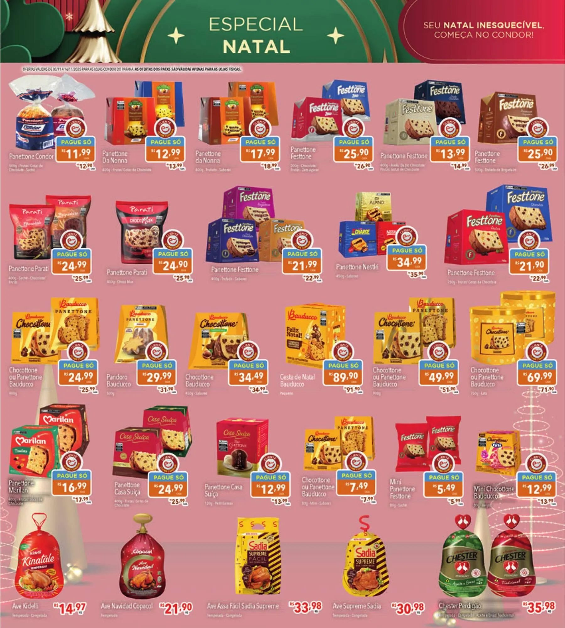 Encarte de Catálogo Supermercados Condor 3 de novembro até 16 de novembro 2025 - Pagina 11