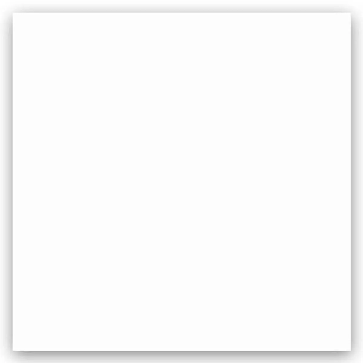 Piso Cerâmico Retificado Polido Tilico 73x73cm Branco Caixa 2,13m² - Incefra (MP)