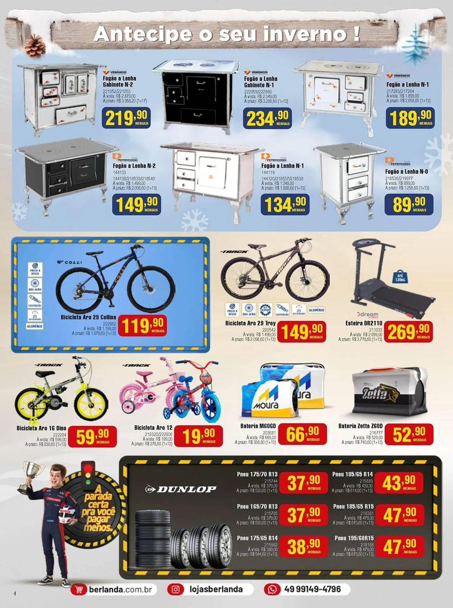 Encarte de Catálogo Berlanda 1 de abril até 26 de abril 2026 - Pagina 4