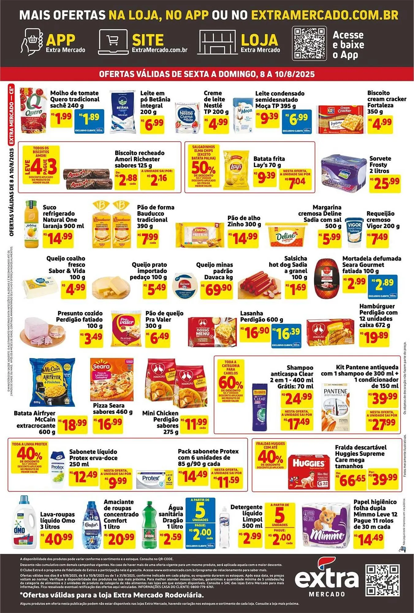 Encarte de Catálogo Extra 8 de agosto até 31 de agosto 2025 - Pagina 2