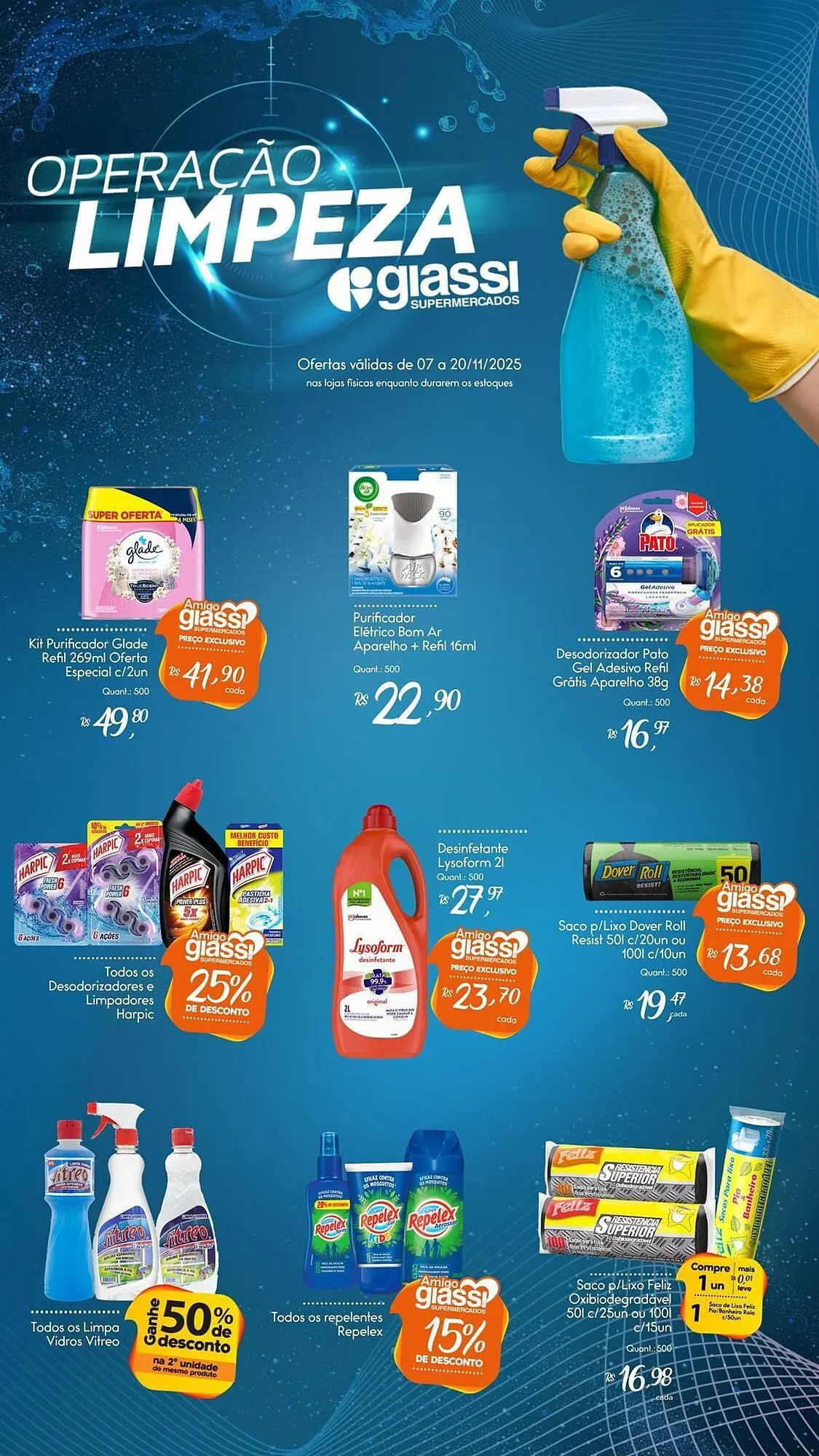 Encarte de Encarte Giassi Supermercados 7 de novembro até 20 de novembro 2025 - Pagina 2