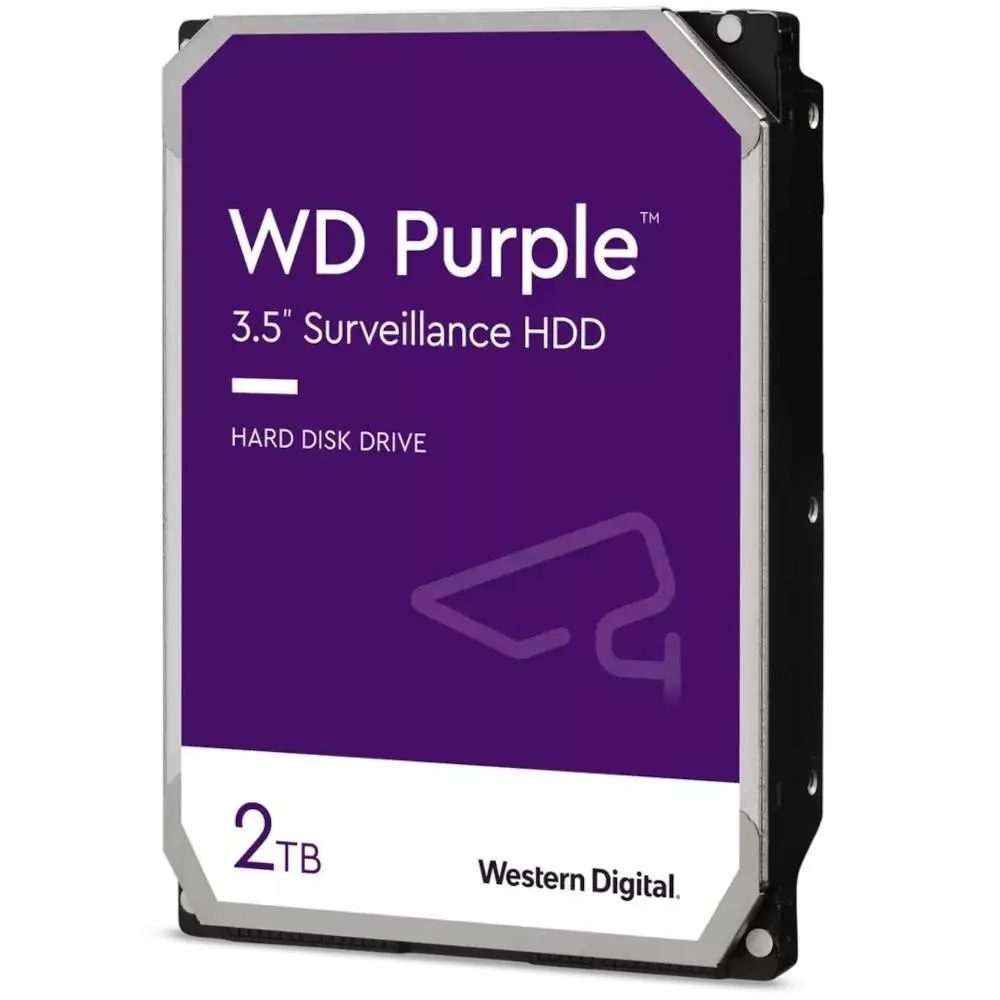 HD 2TB SATA3 para Vigilância, Purple, WD23PURZ, Western Digital