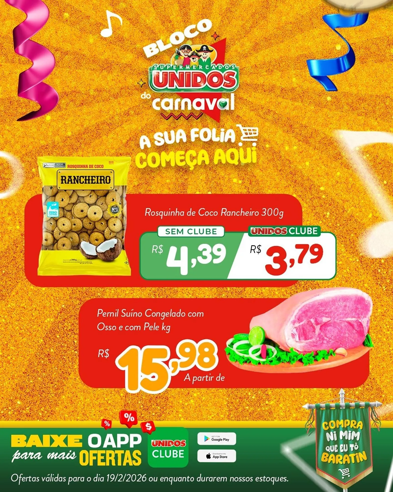 Encarte de Encarte Supermercados Unidos 19 de fevereiro até 19 de fevereiro 2026 - Pagina 3