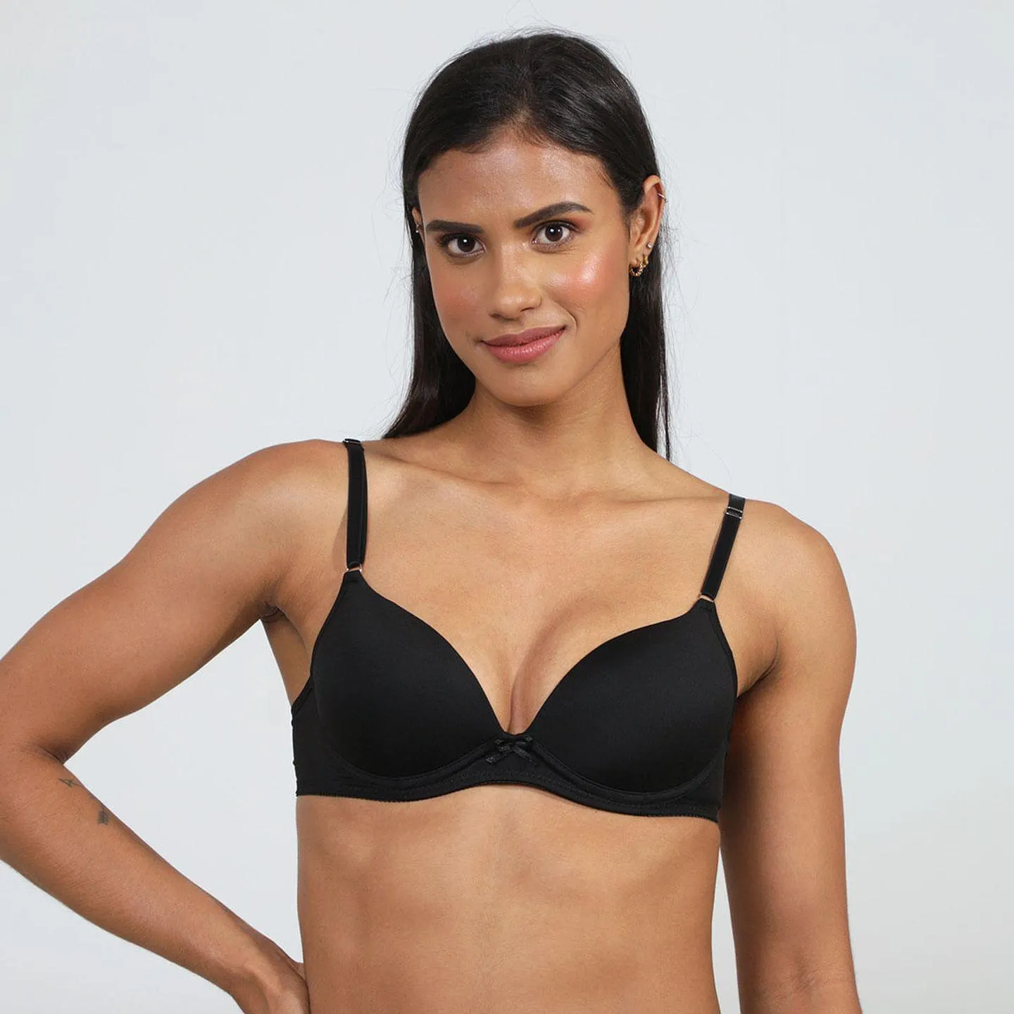 Sutiã Microfibra Básico Preto