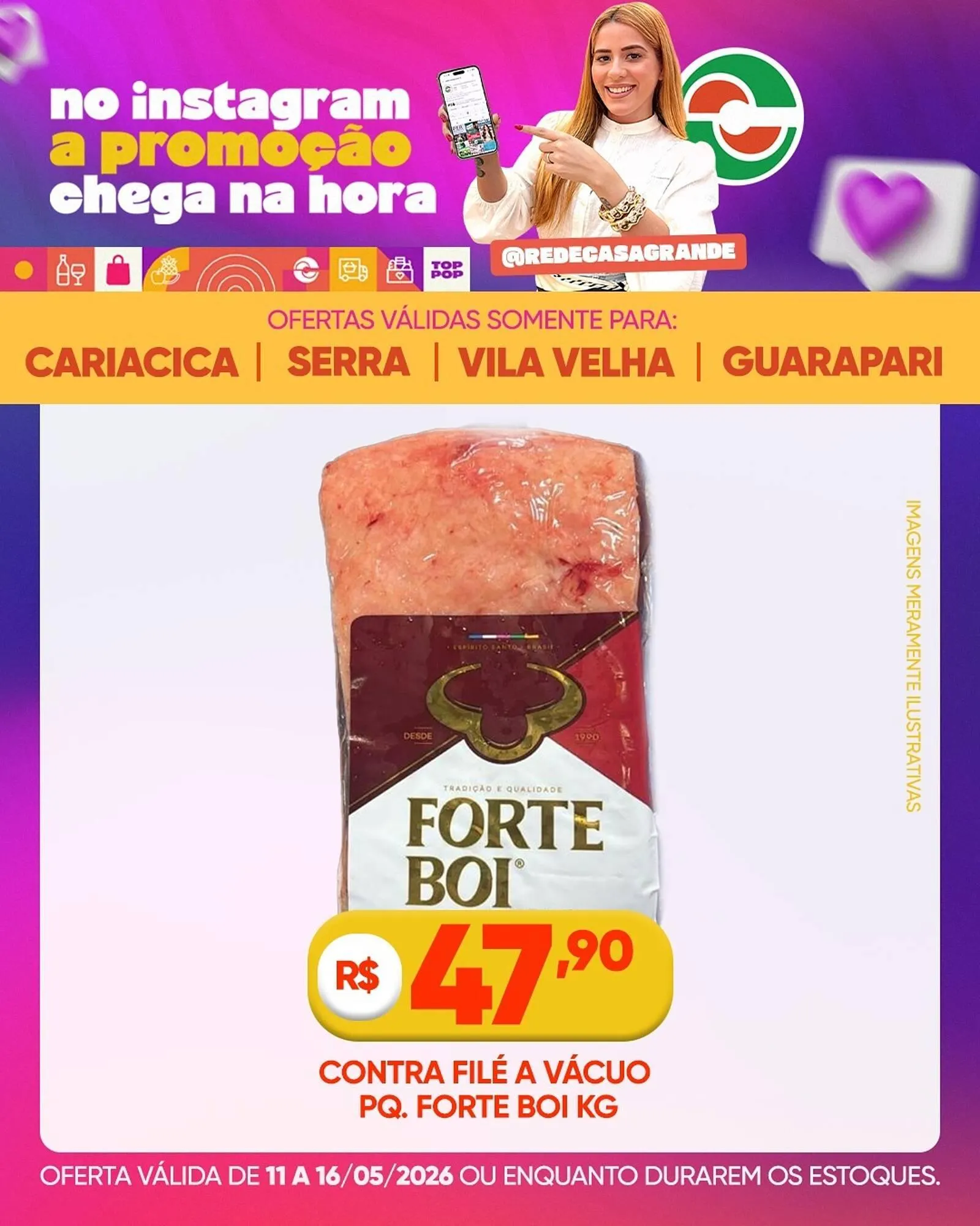 Encarte de Catálogo Casagrande Supermercados 11 de maio até 16 de maio 2026 - Pagina 2