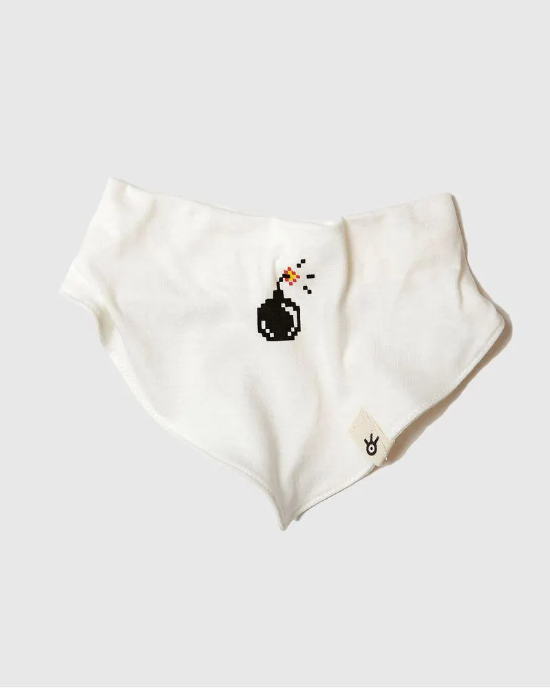 Kit Body e Babador Bebe Malha Bombinha