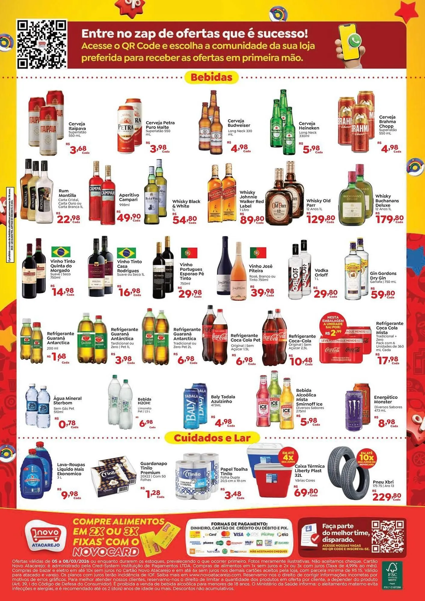 Encarte de Folheto Novo Atacarejo 5 de março até 8 de março 2026 - Pagina 2