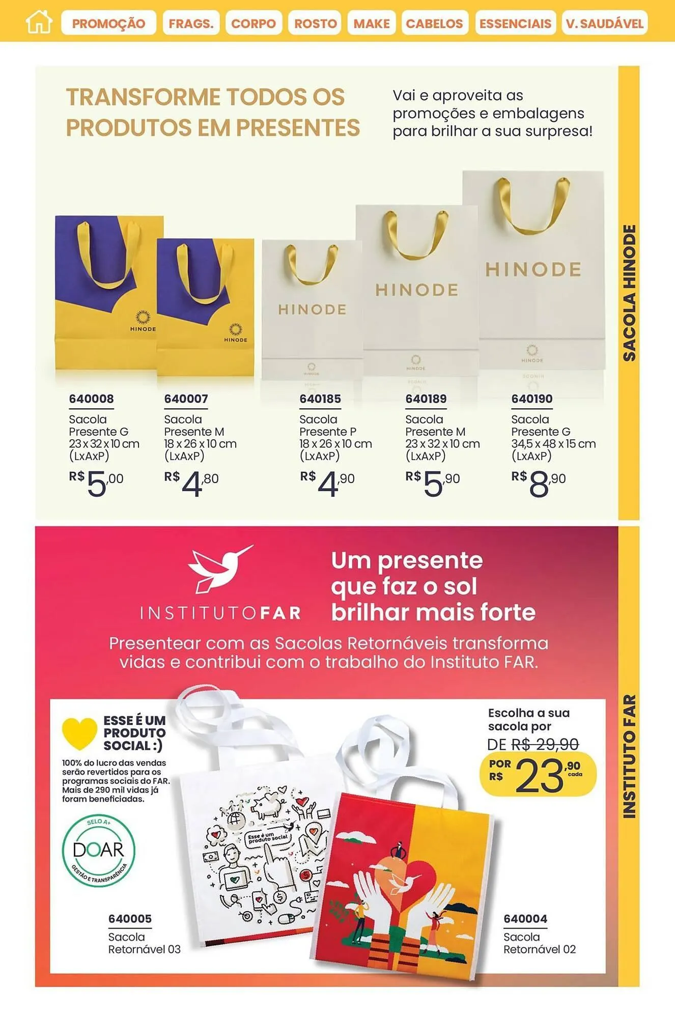 Encarte de Catálogo Hinode 1 de fevereiro até 28 de fevereiro 2026 - Pagina 9