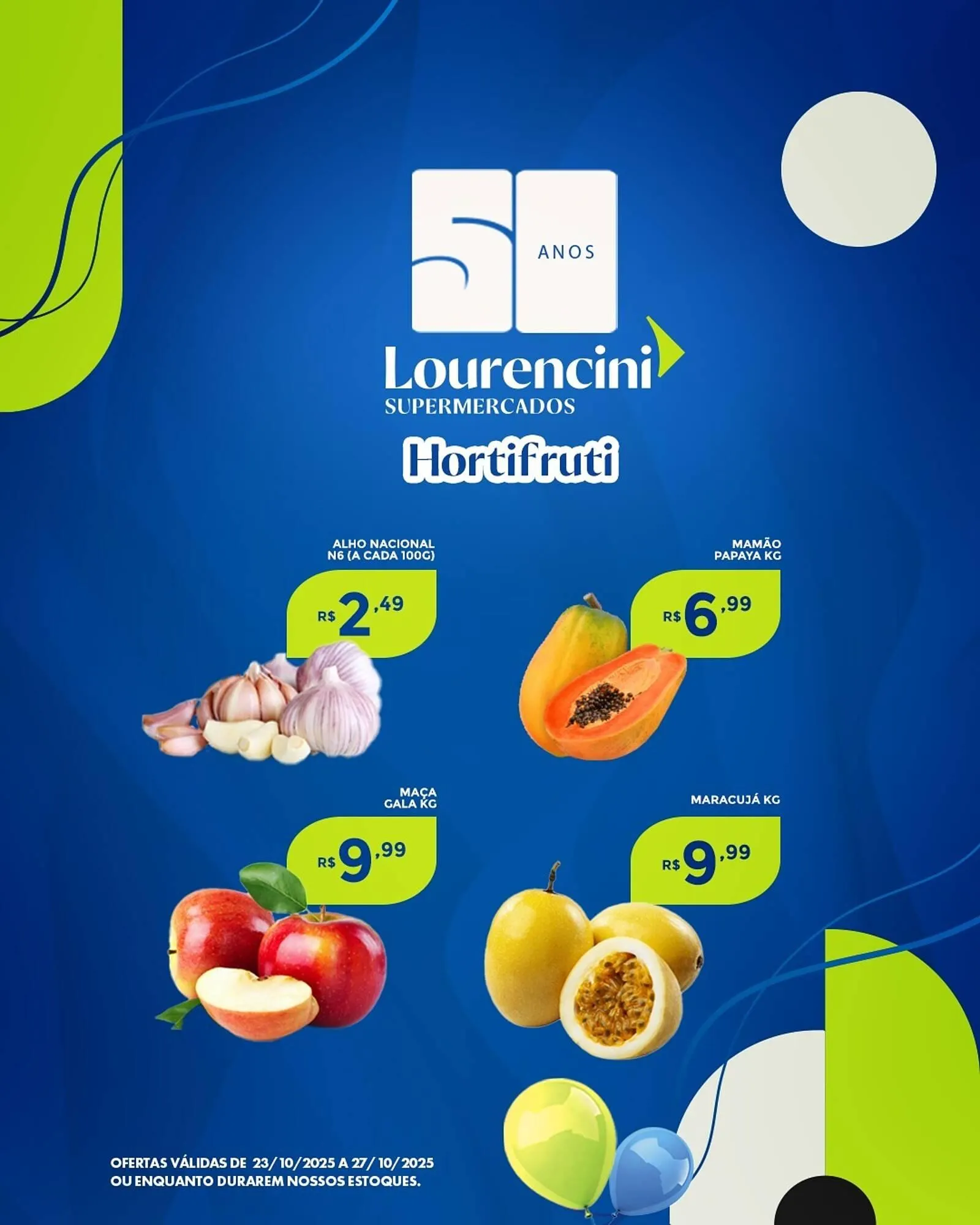 Encarte de Catálogo Lourencini Supermercados 24 de outubro até 27 de outubro 2025 - Pagina 2