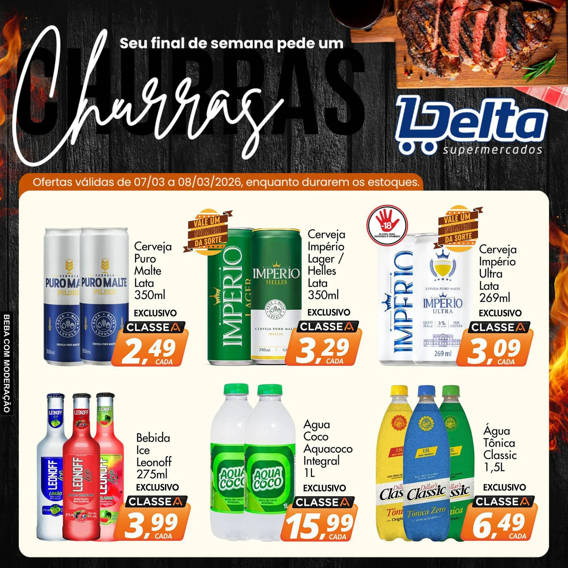 Encarte de Catálogo Delta Supermercados 7 de março até 8 de março 2026 - Pagina 2