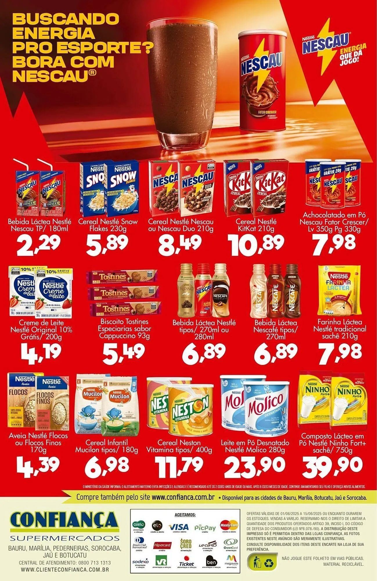 Encarte de Catálogo Confiança Supermercados 1 de junho até 15 de junho 2025 - Pagina 6
