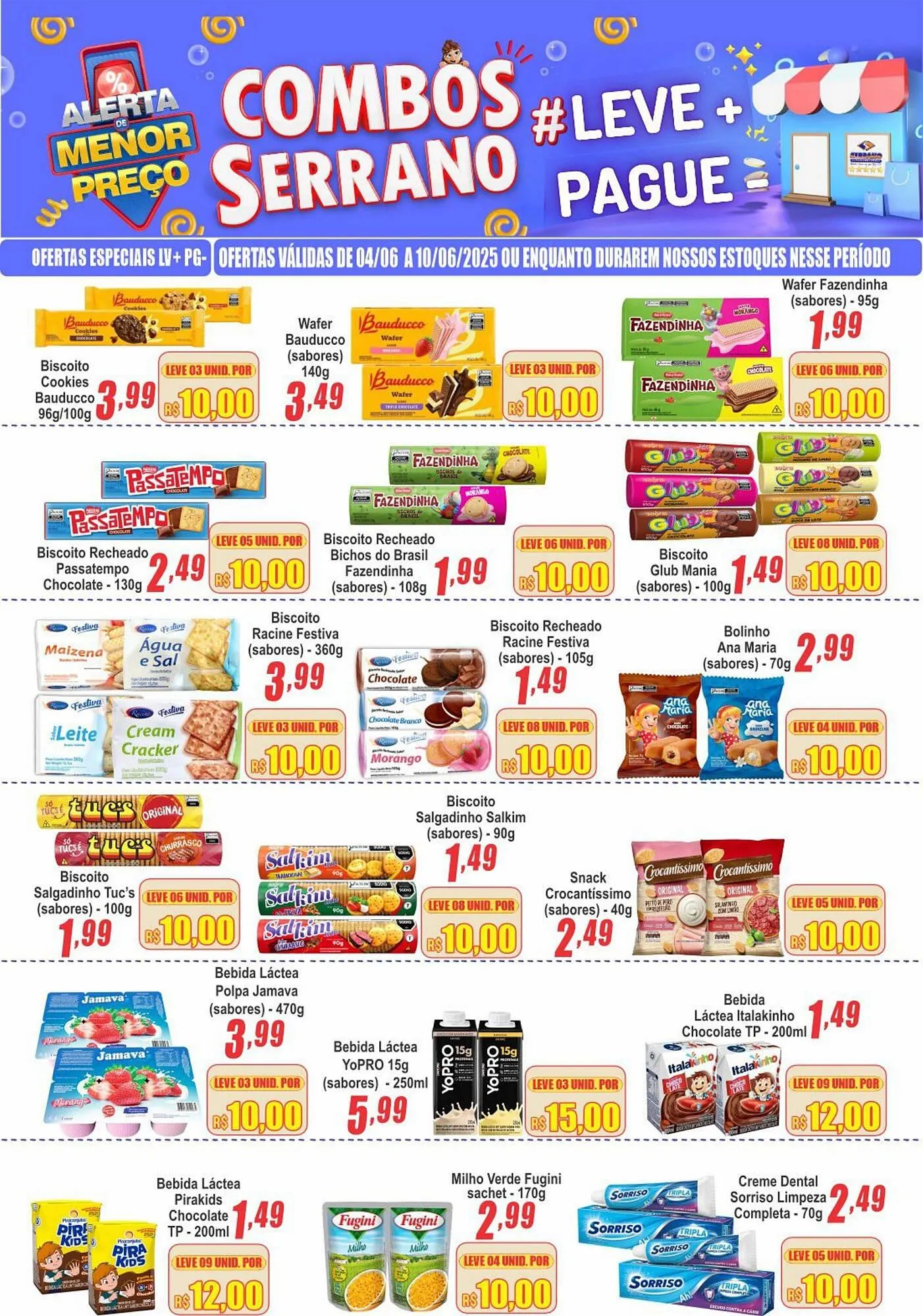 Encarte de Catálogo Serrano Supermercado 6 de junho até 10 de junho 2025 - Pagina 7
