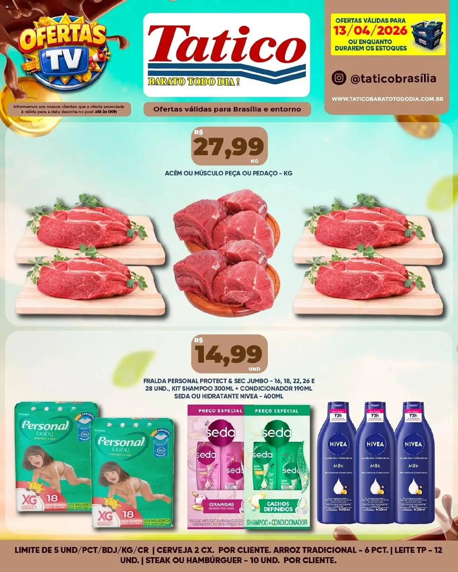 Encarte de Tabloide Tatico 14 de abril até 14 de abril 2026 - Pagina 23