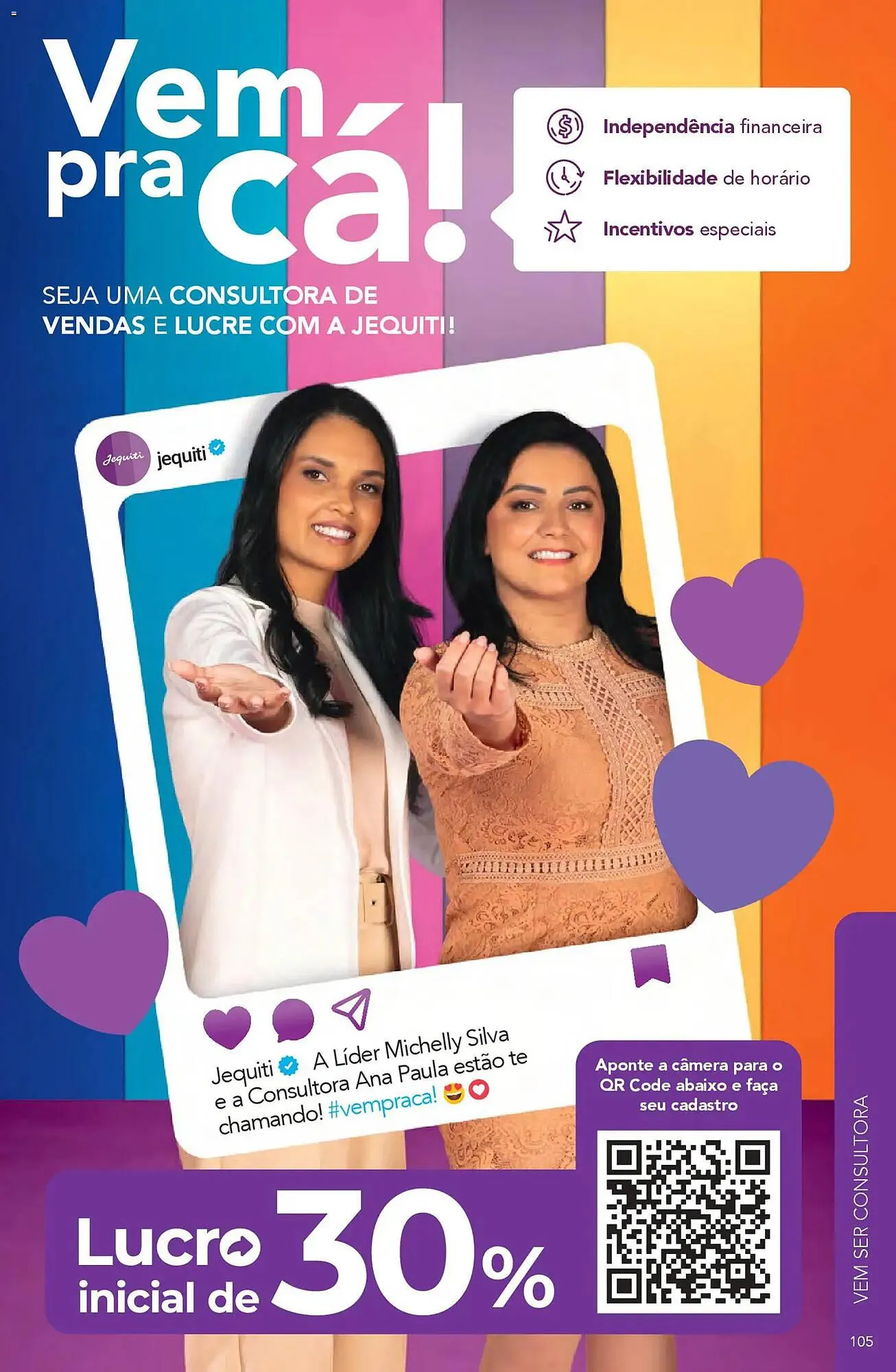 Encarte de Catálogo Jequiti 11 de novembro até 9 de dezembro 2025 - Pagina 105