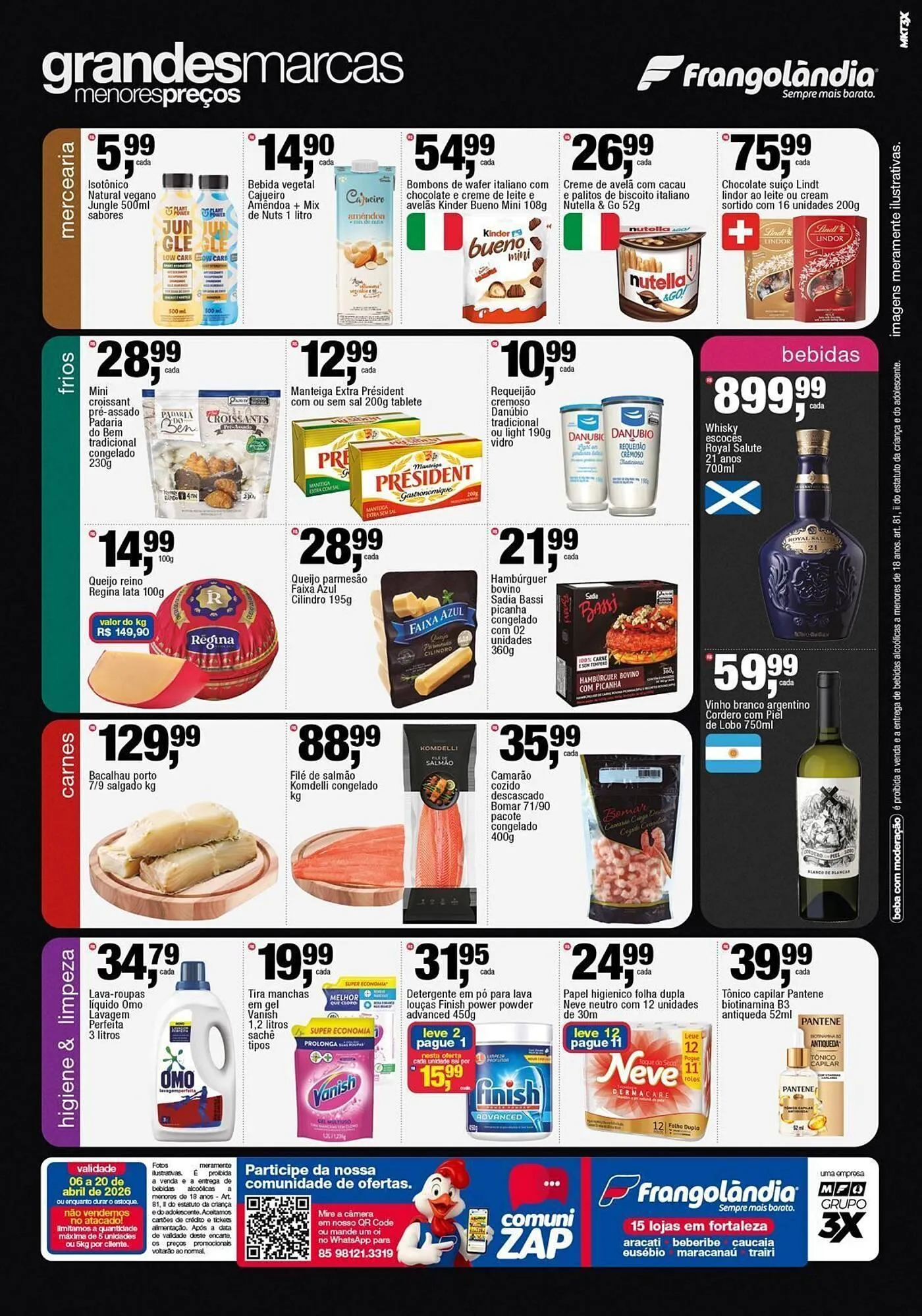 Encarte de Encarte Frangolândia 6 de abril até 20 de abril 2026 - Pagina 2