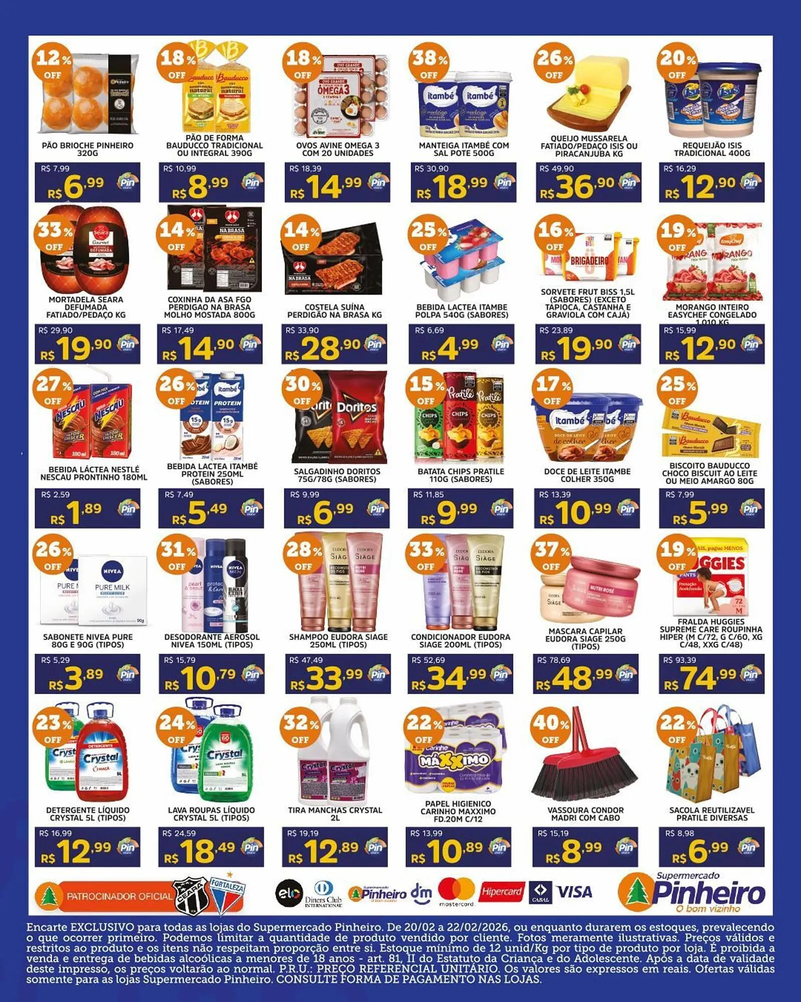 Encarte de Encarte Pinheiro Supermercado 20 de fevereiro até 22 de fevereiro 2026 - Pagina 5