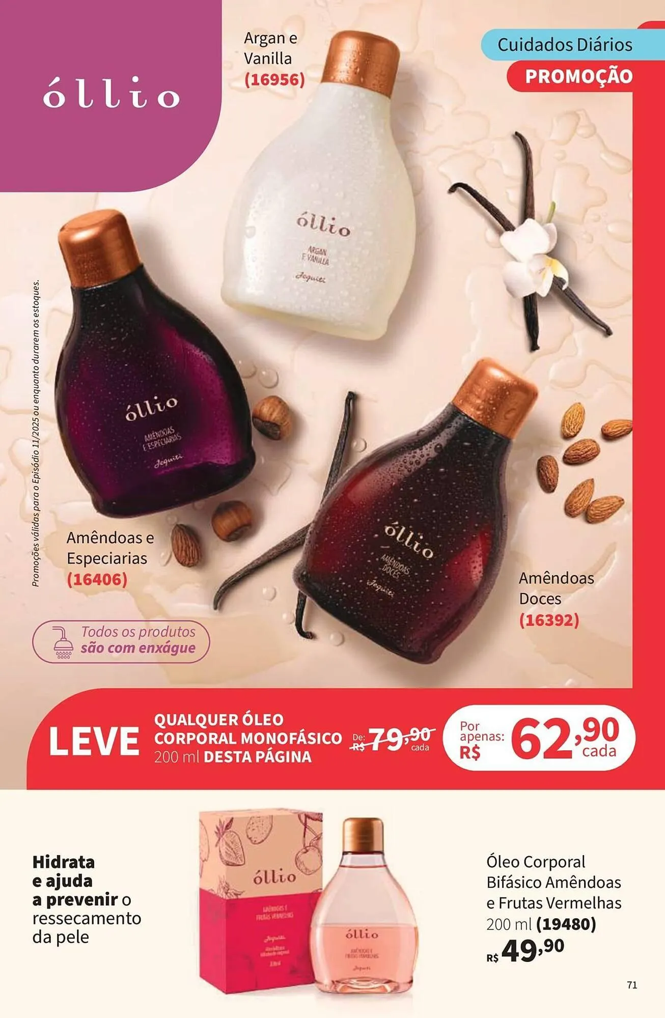 Encarte de Catálogo Jequiti 1 de novembro até 30 de novembro 2025 - Pagina 71