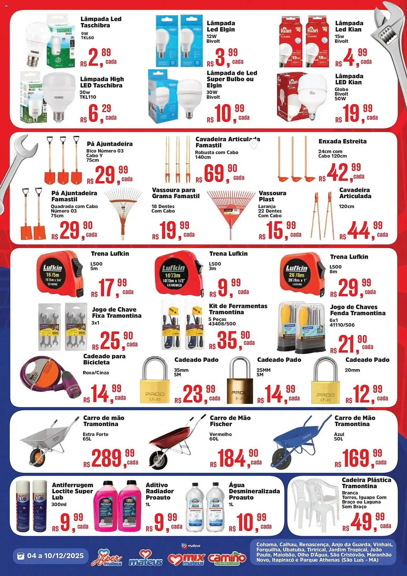Encarte de Catálogo Supermercados Mateus 4 de dezembro até 10 de dezembro 2025 - Pagina 2