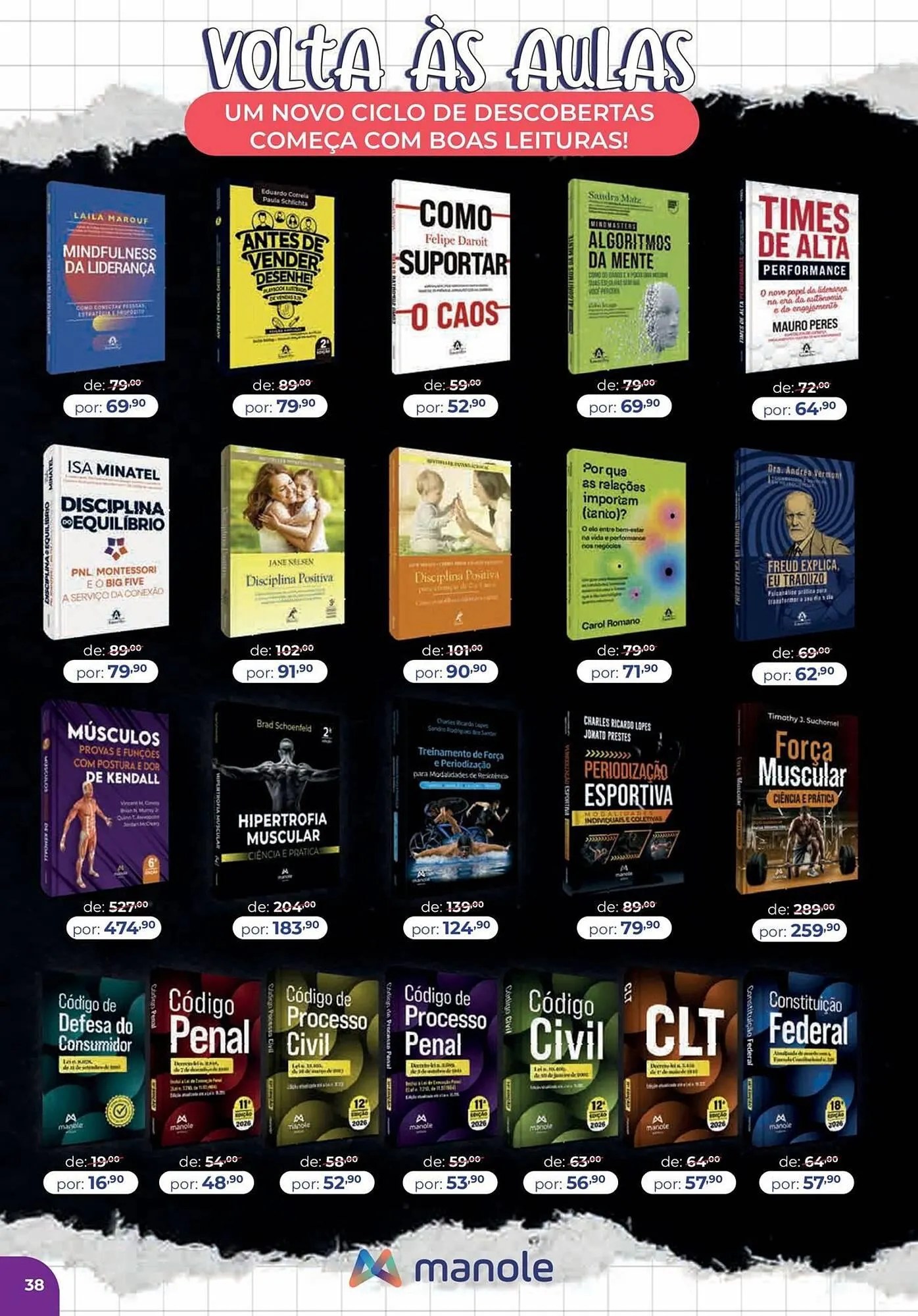 Encarte de Catálogo Livraria Leitura 31 de janeiro até 28 de fevereiro 2026 - Pagina 38