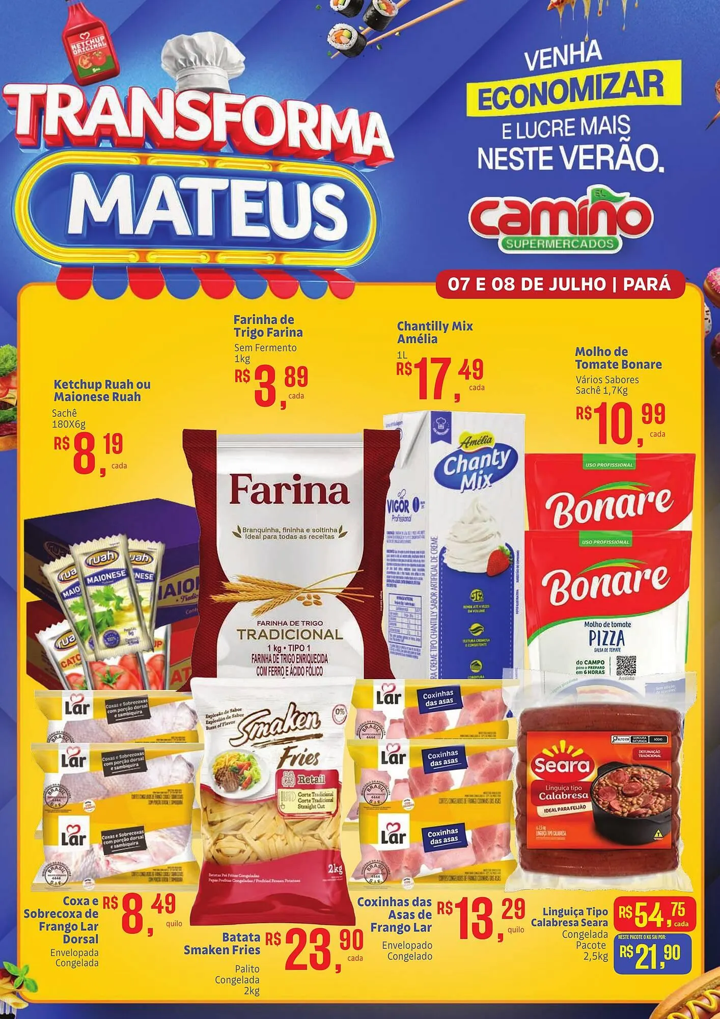 Encarte de Catálogo Camiño supermercados 7 de julho até 8 de julho 2025 - Pagina 1