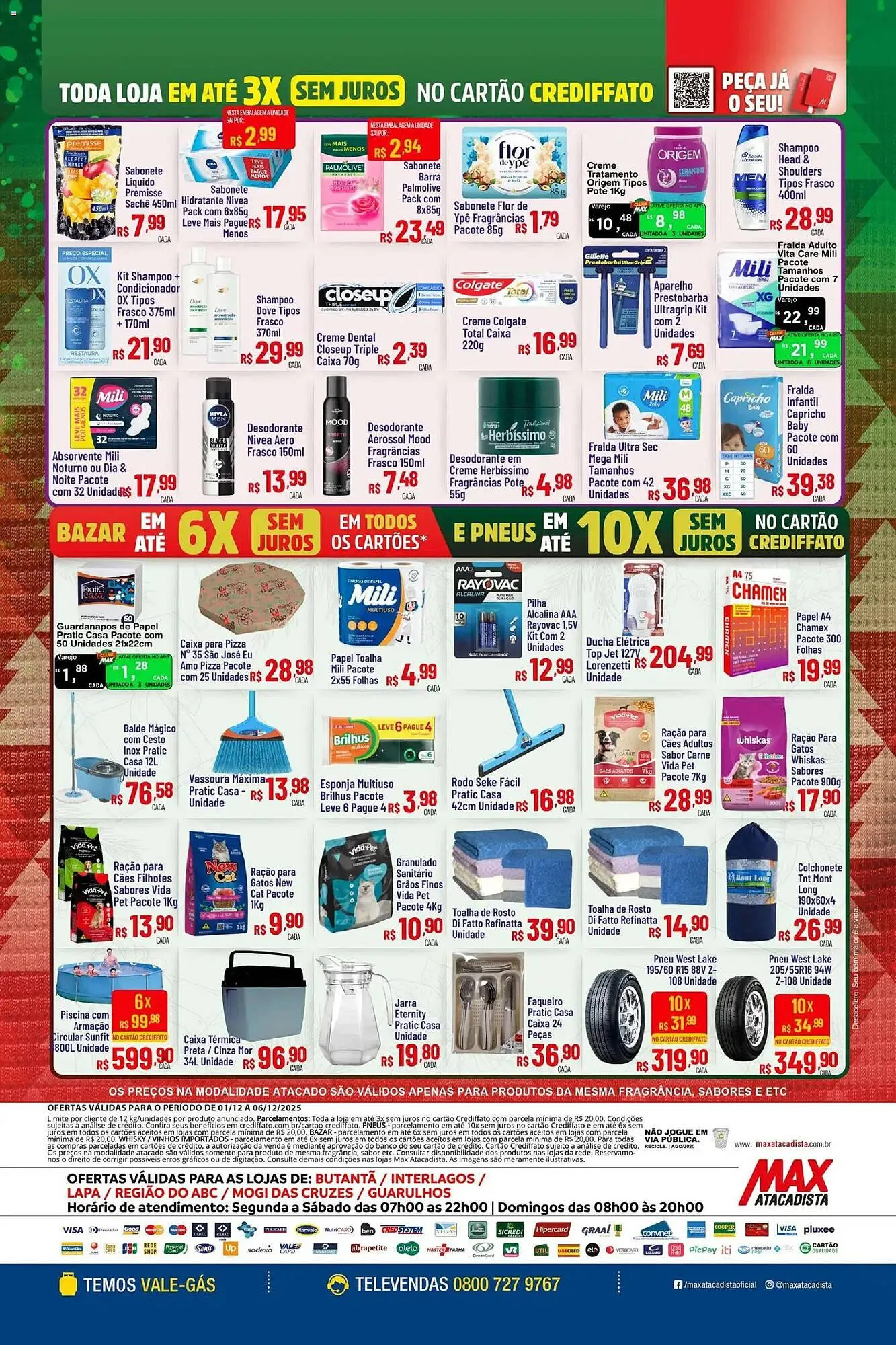 Encarte de Encarte Max Atacadista 1 de dezembro até 6 de dezembro 2025 - Pagina 8