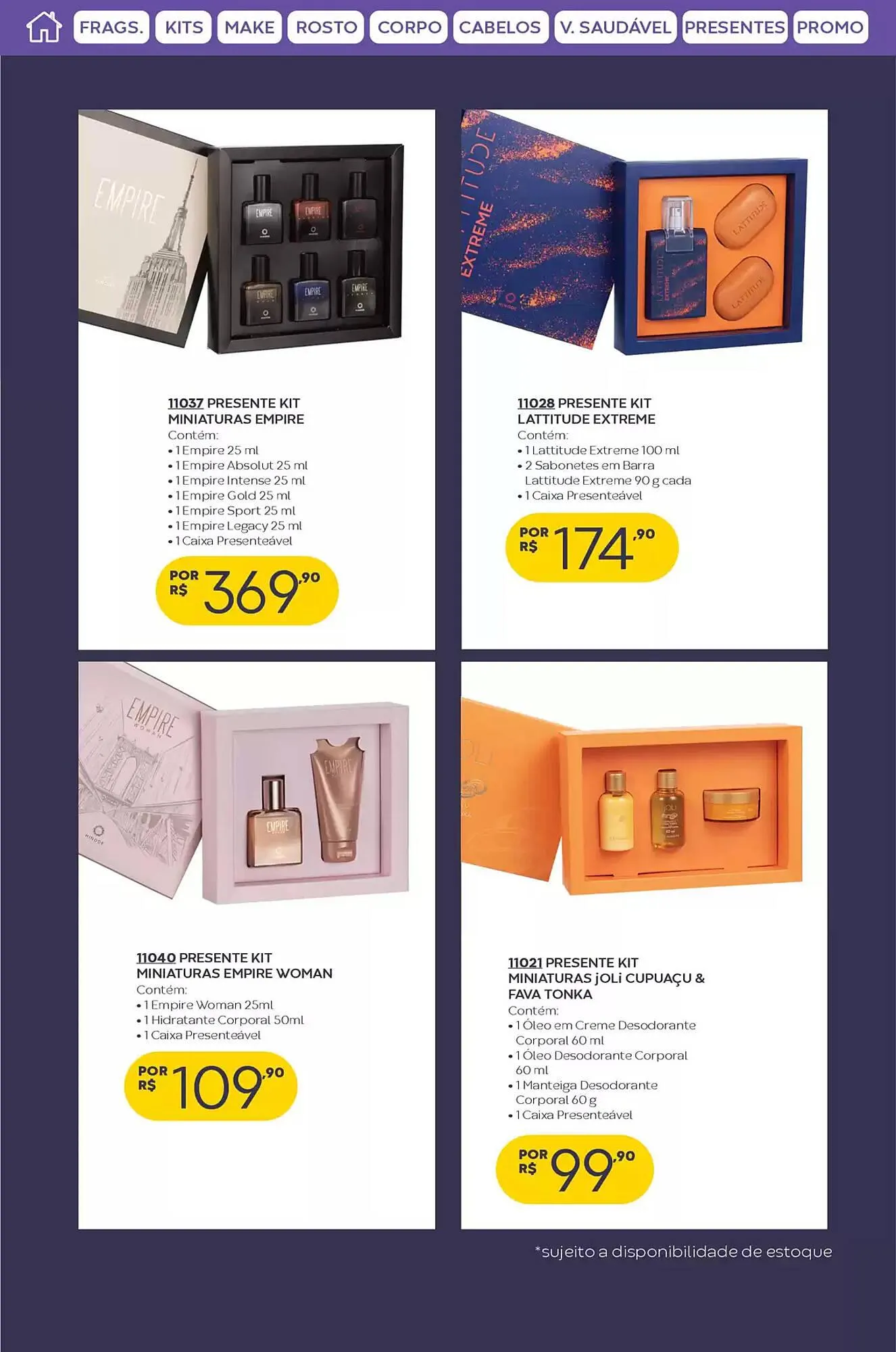 Encarte de Catálogo Hinode 1 de abril até 30 de abril 2025 - Pagina 115