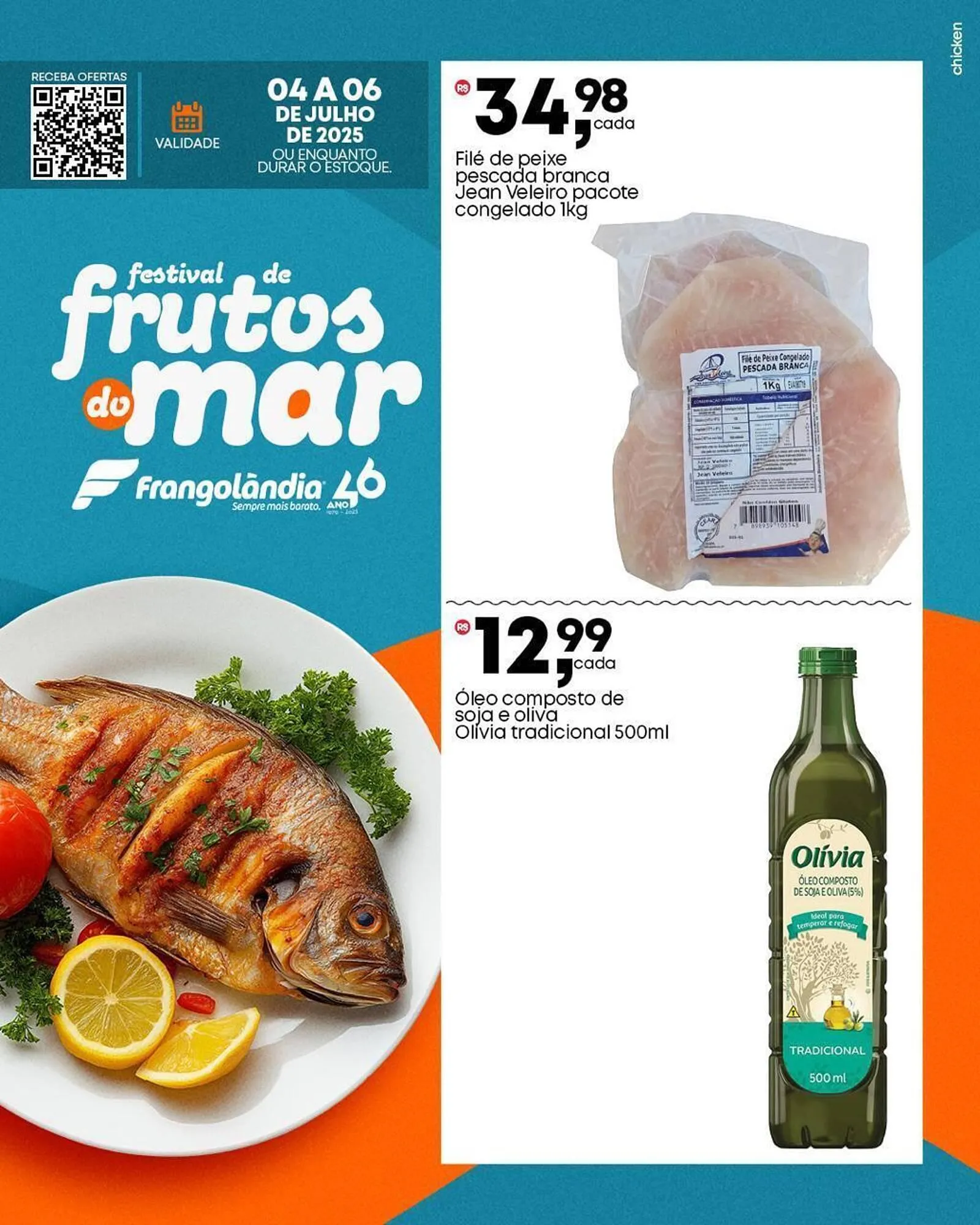 Encarte de Ofertas Frangolândia 4 de julho até 6 de julho 2025 - Pagina 2