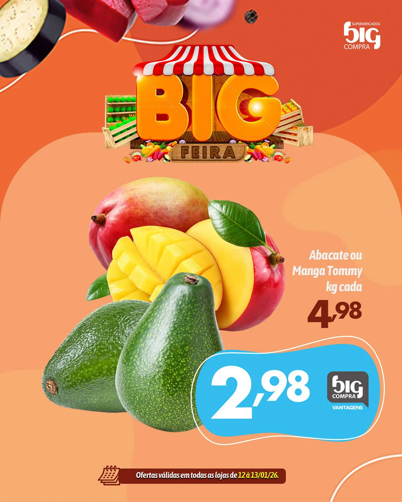 Encarte de Catálogo Supermercados Big Compra 12 de janeiro até 13 de janeiro 2026 - Pagina 3