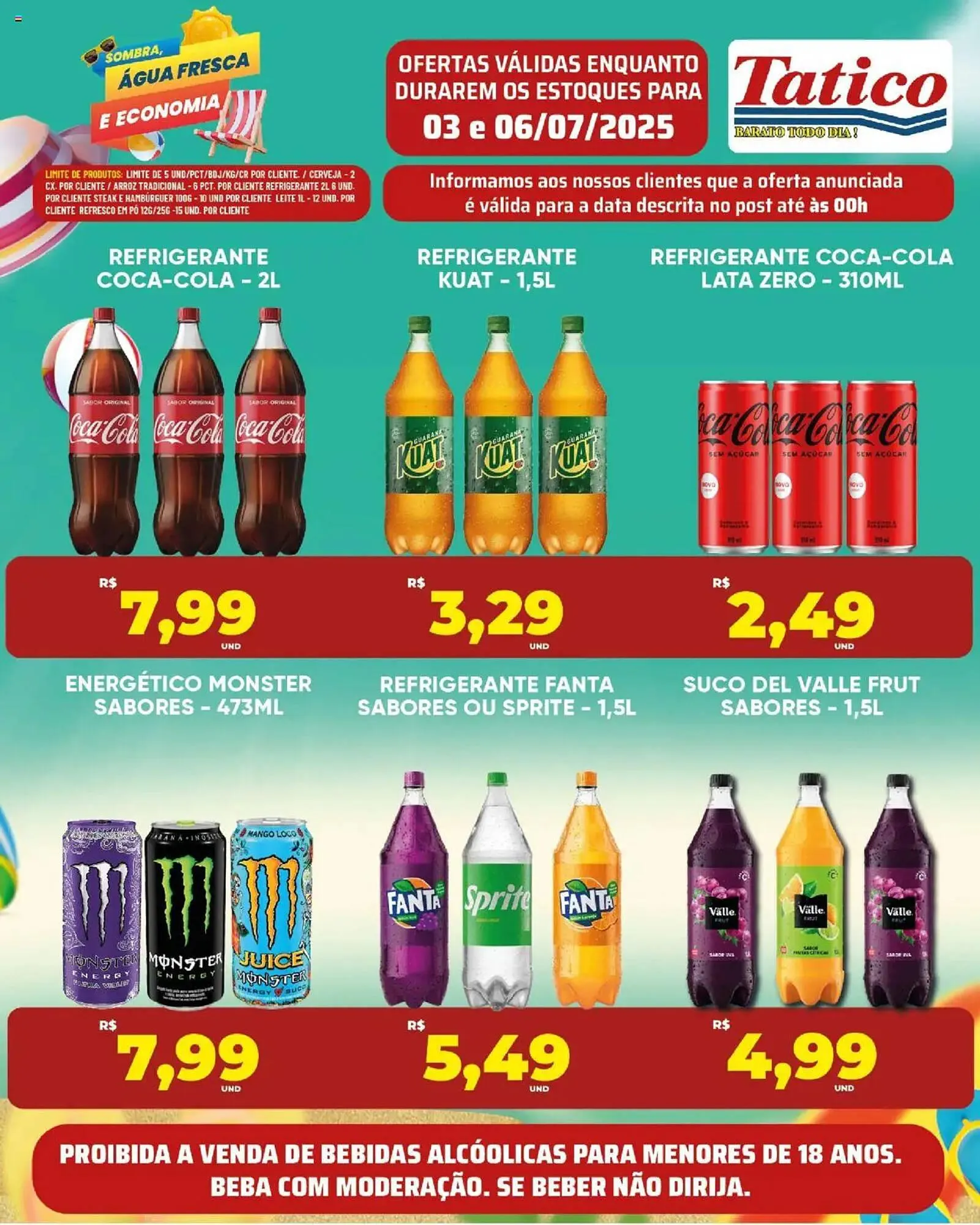 Encarte de Catálogo Tatico 3 de julho até 7 de julho 2025 - Pagina 2