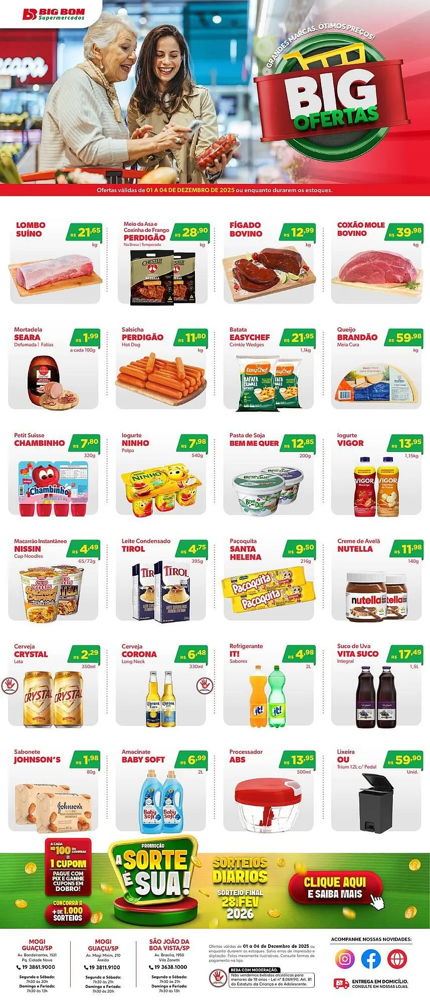 Catálogo Big Bom Supermercados - 1